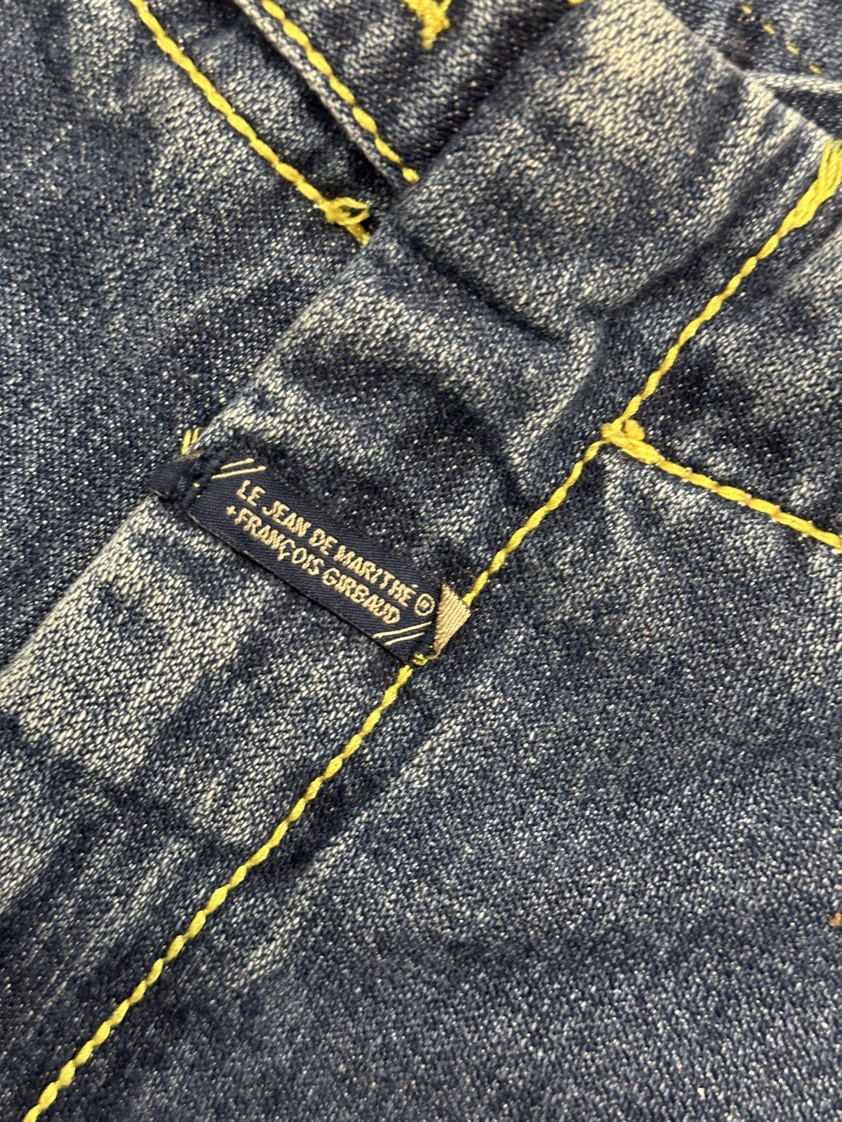 Le Grande Bleu (L.G.B.) × Marithe + Francois Girbaud Vintage 90s Marithe Francois Girbaud Baggy Shorts Size US 37 - 13 Thumbnail