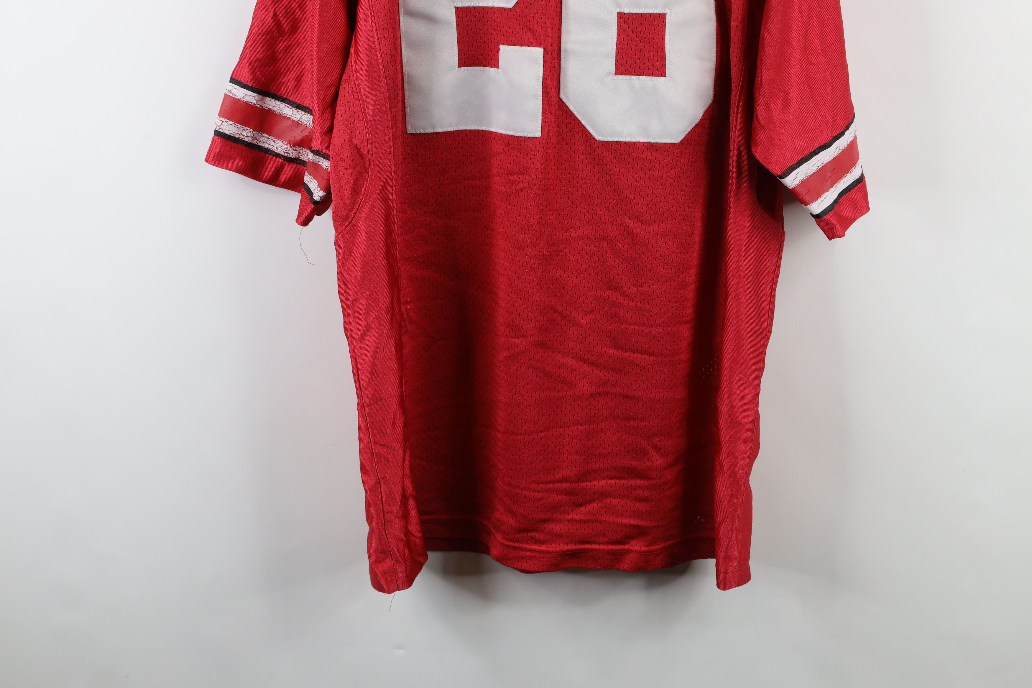 Nike × Vintage Vintage Nike Ohio State University Football Jersey Red #28 Size US L / EU 52-54 / 3 - 16 Thumbnail