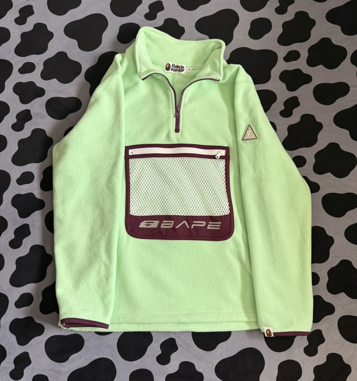 Bape BAPE Mesh Pocket Anorak Fleece (FW20) Size US M / EU 48-50 / 2 - 1 Thumbnail