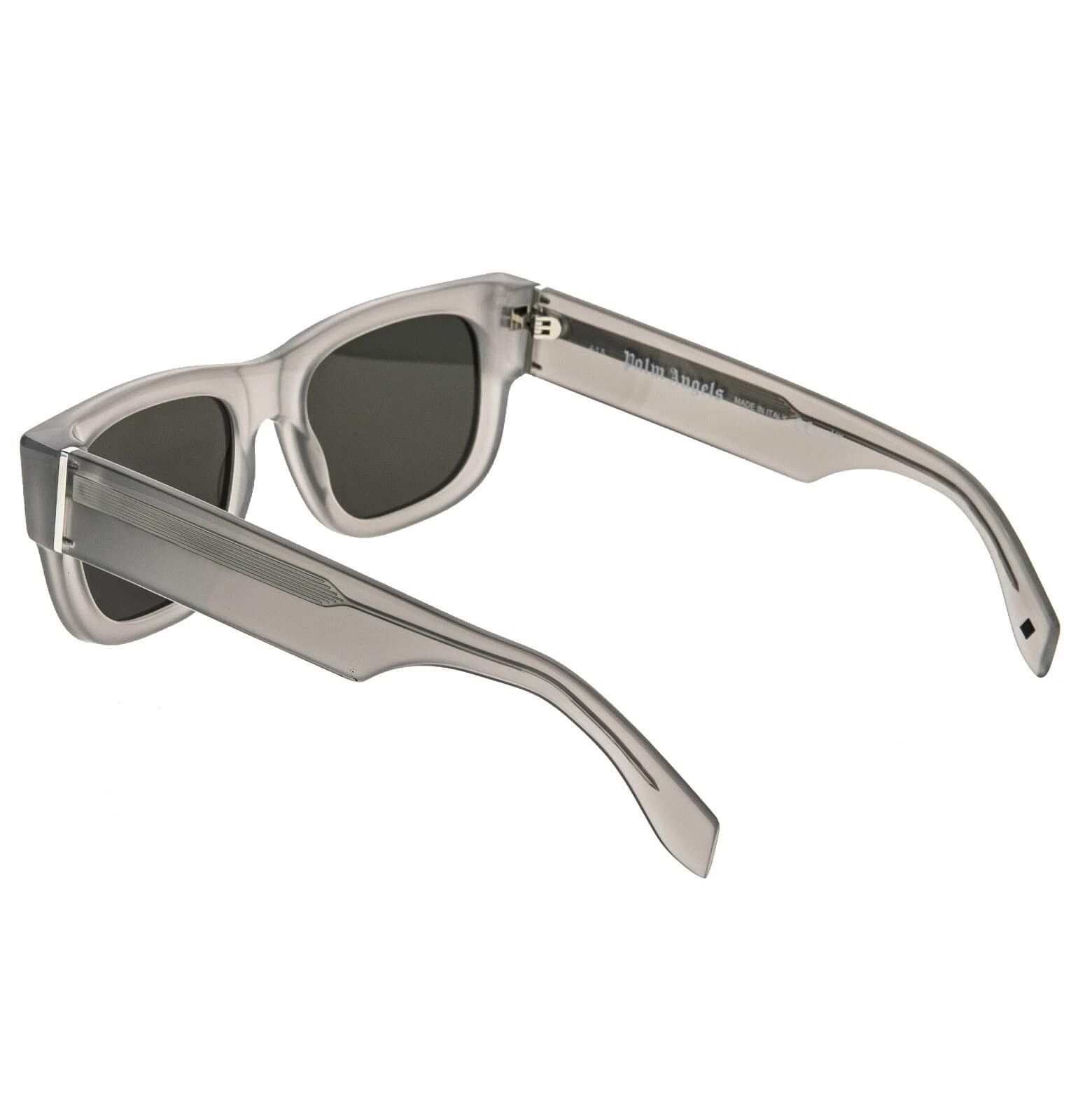 Palm Angels PALM ANGELS PERJ014 014 Gray Geometric Classic Sunglass Size ONE SIZE - 4 Thumbnail