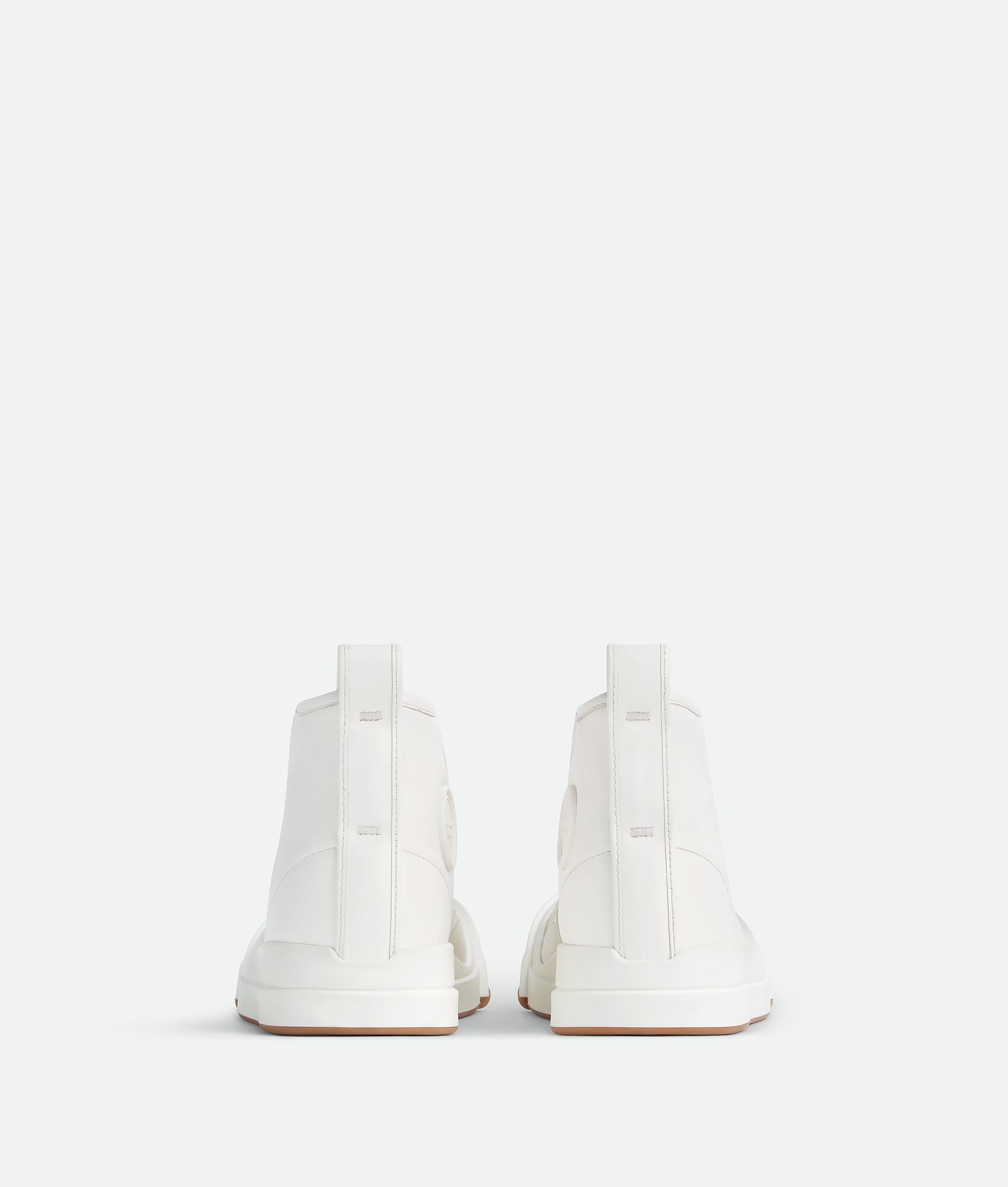 Bottega Veneta o1w1db10225 Vulcan Hi-Top Sneakers in White Size US 10 / EU 43 - 3 Thumbnail