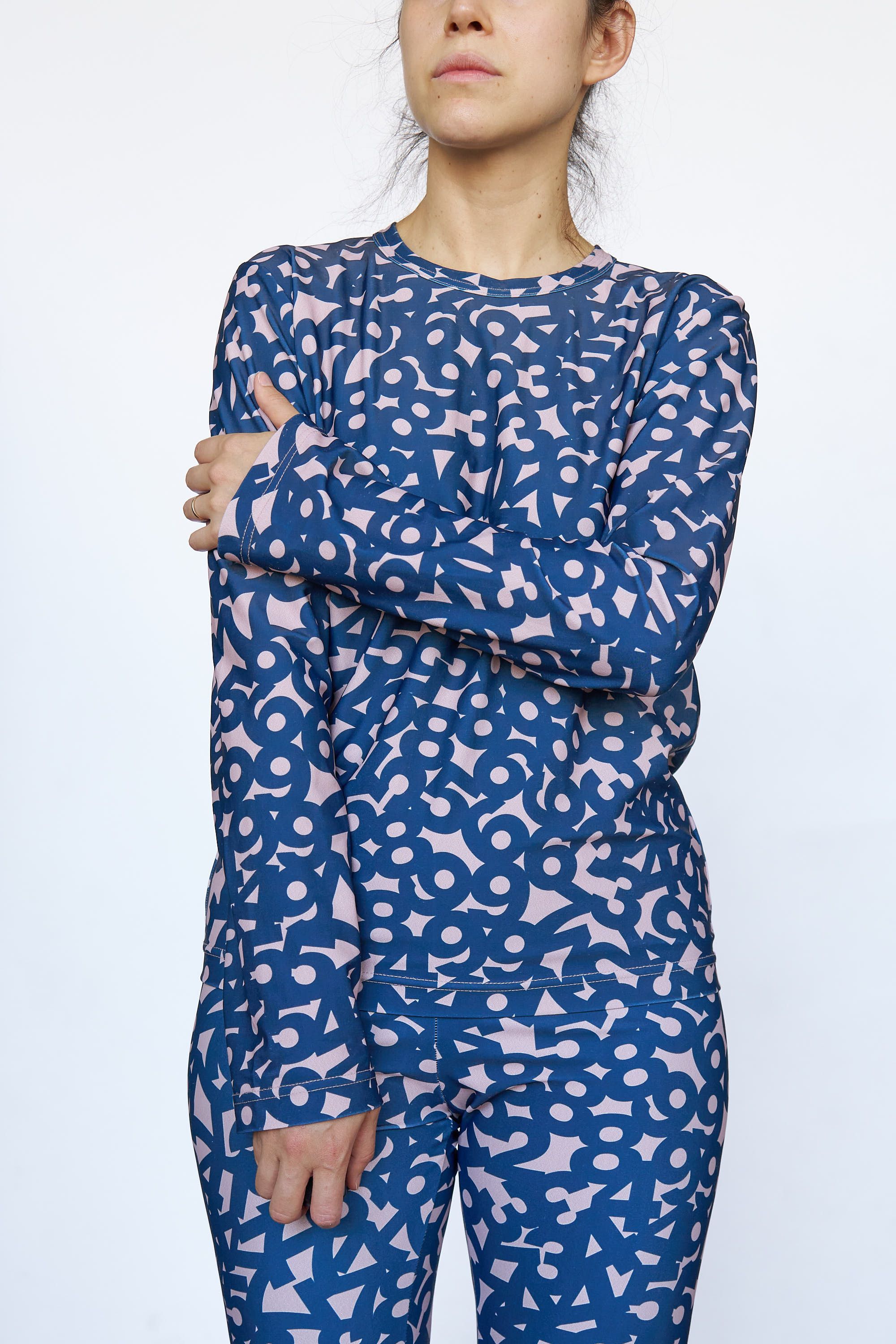 Comme Des Garcons SS2019 Numbers Top & Bottom Set