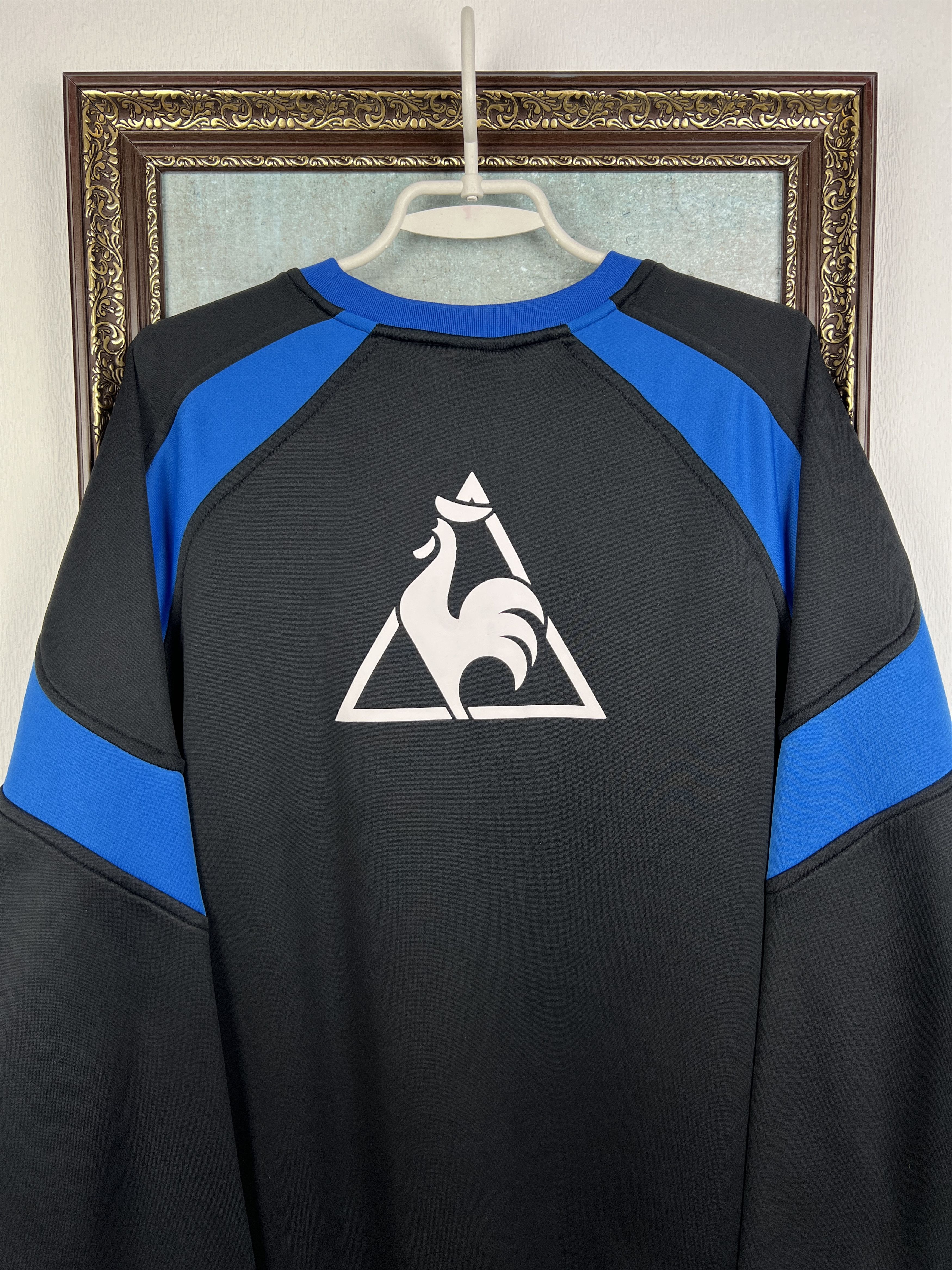 Le Coq Sportif Vintage Everton Football Sweatshirt Soccer Crewneck Track Size US L / EU 52-54 / 3 - 11 Thumbnail