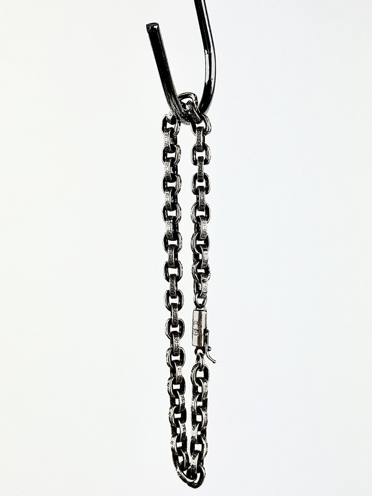 Chrome Hearts Chrome Hearts - Paper Chain - Silver Bracelet 8" Size ONE SIZE - 1 Thumbnail