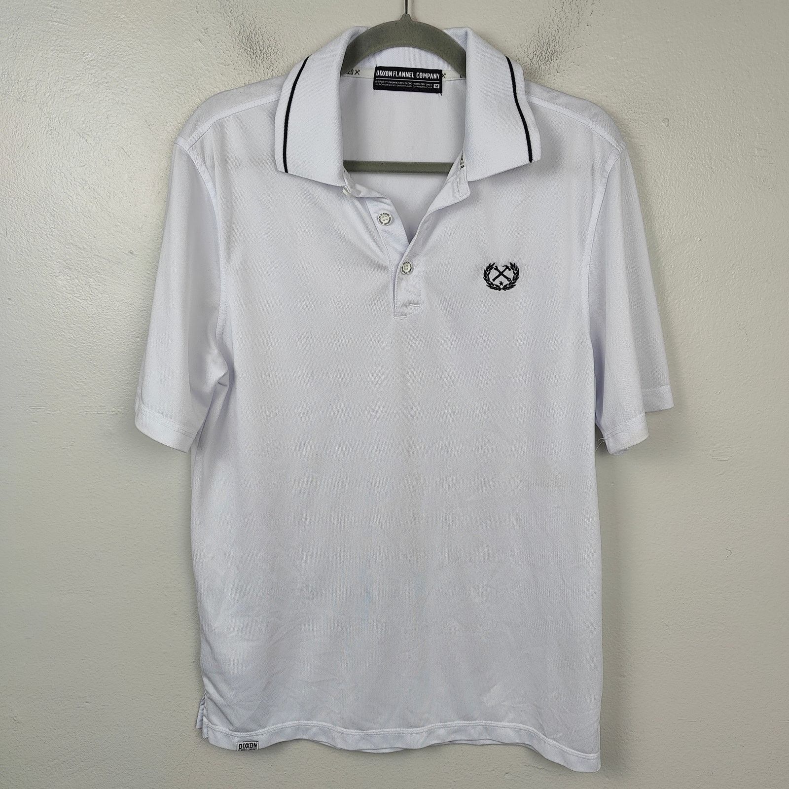 Other Dixxon Flannel Co Polo Shirt Mens Medium White Size US M / EU 48-50 / 2 - 1 Thumbnail