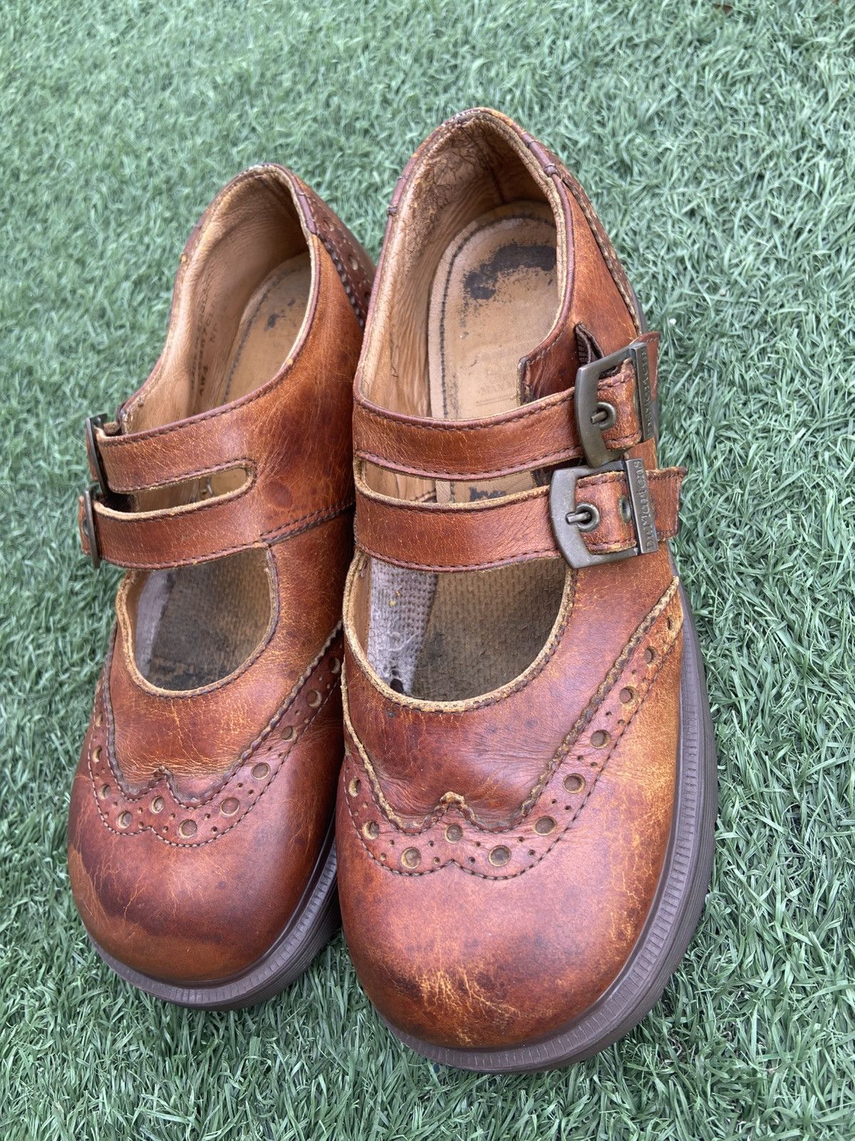 Dr. Martens Dr Martens Double Strap Maryjane Shoes Size 7 Size US 7 / EU 40 - 2 Thumbnail