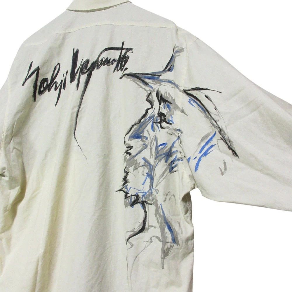 Yohji Yamamoto Yohji Yamamoto pour homme 17SS Yuka Asakura sheeting coat Size US XL / EU 56 / 4 - 4 Thumbnail