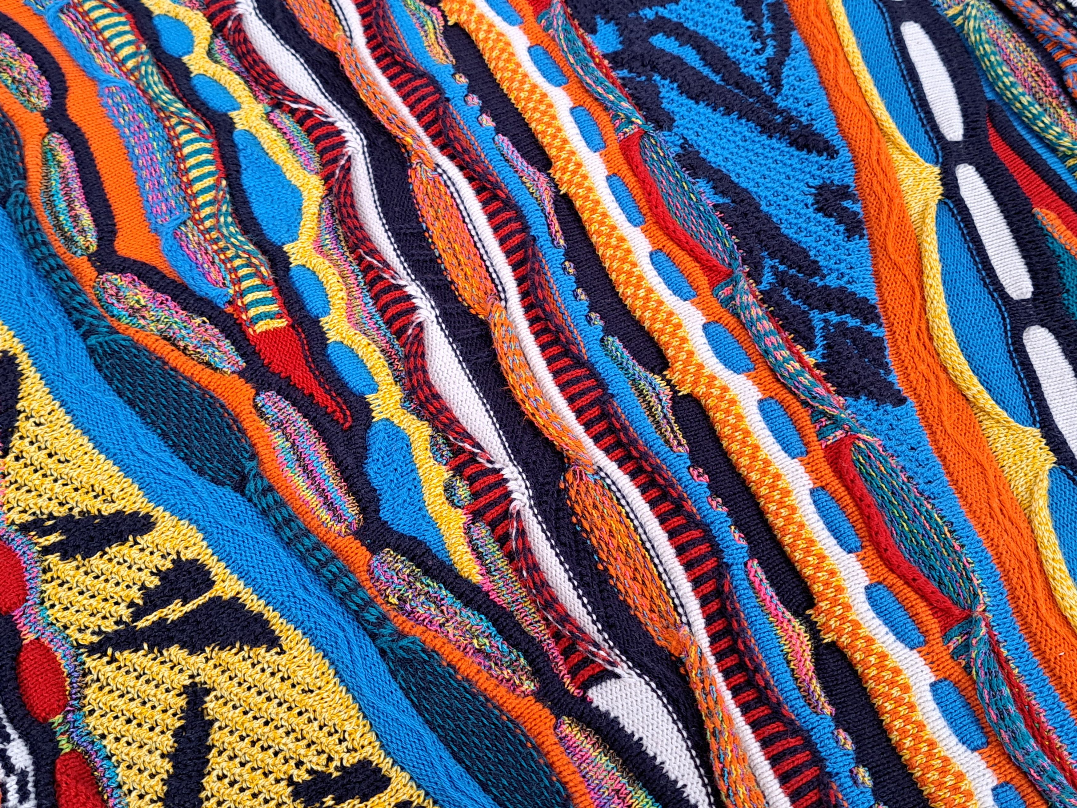 Carlo Colucci Carlo Colucci multicolor sweater Coogi style. Size L Size US L / EU 52-54 / 3 - 7 Thumbnail