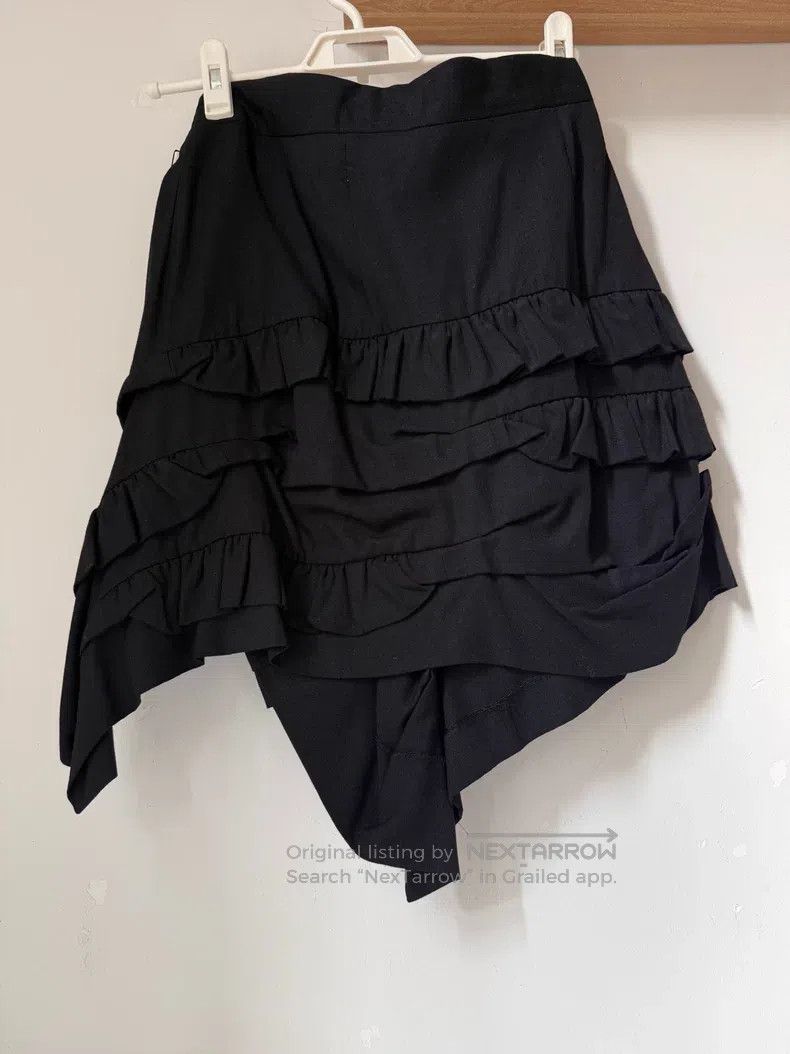 Comme des Garcons one-size-fits-all Black Multi-Layered Ruf