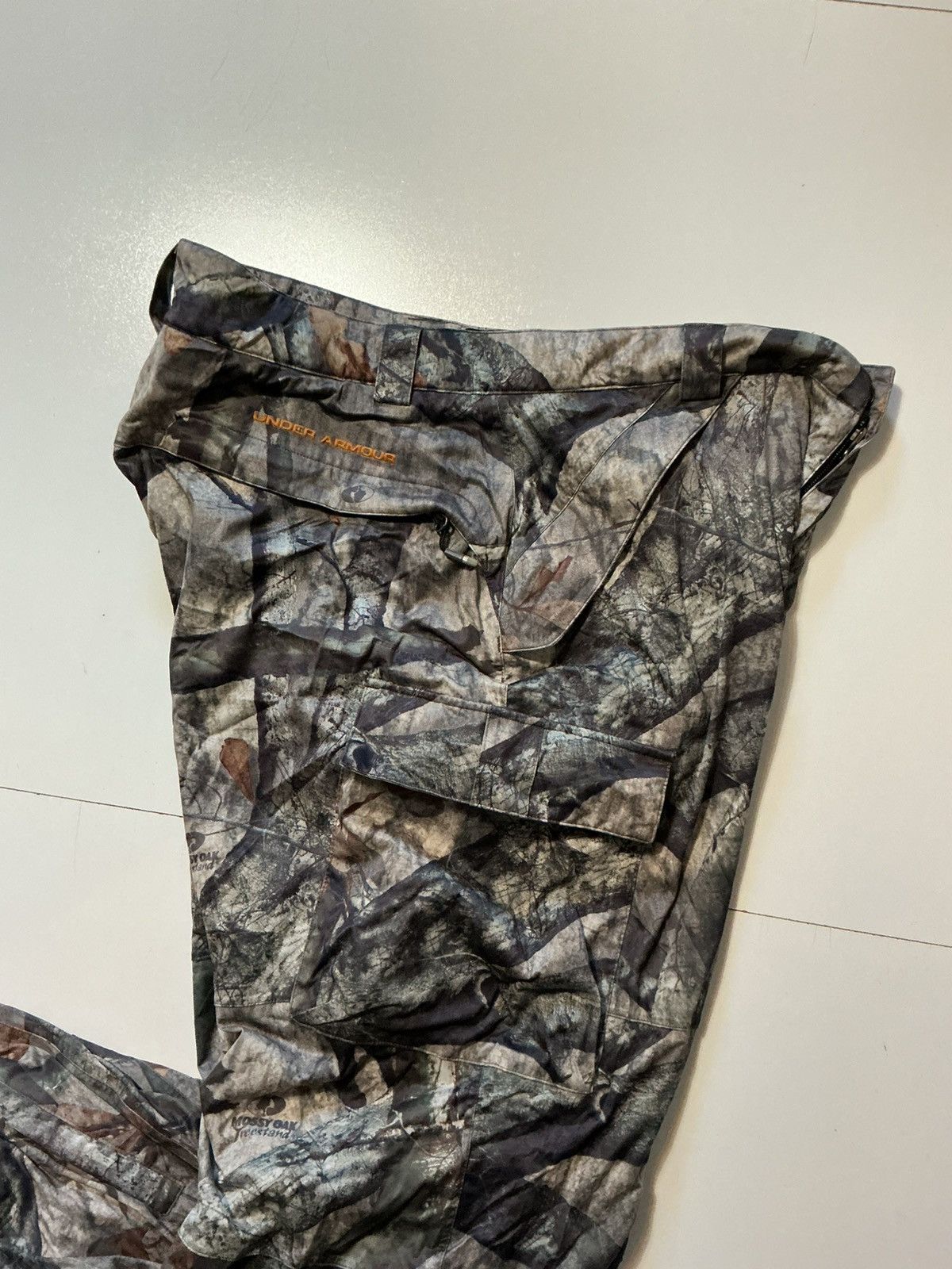 Under Armour UA Under Armour Mossy Oak Treestand Camouflage Cargo Pants Size US 38 / EU 54 - 9 Thumbnail