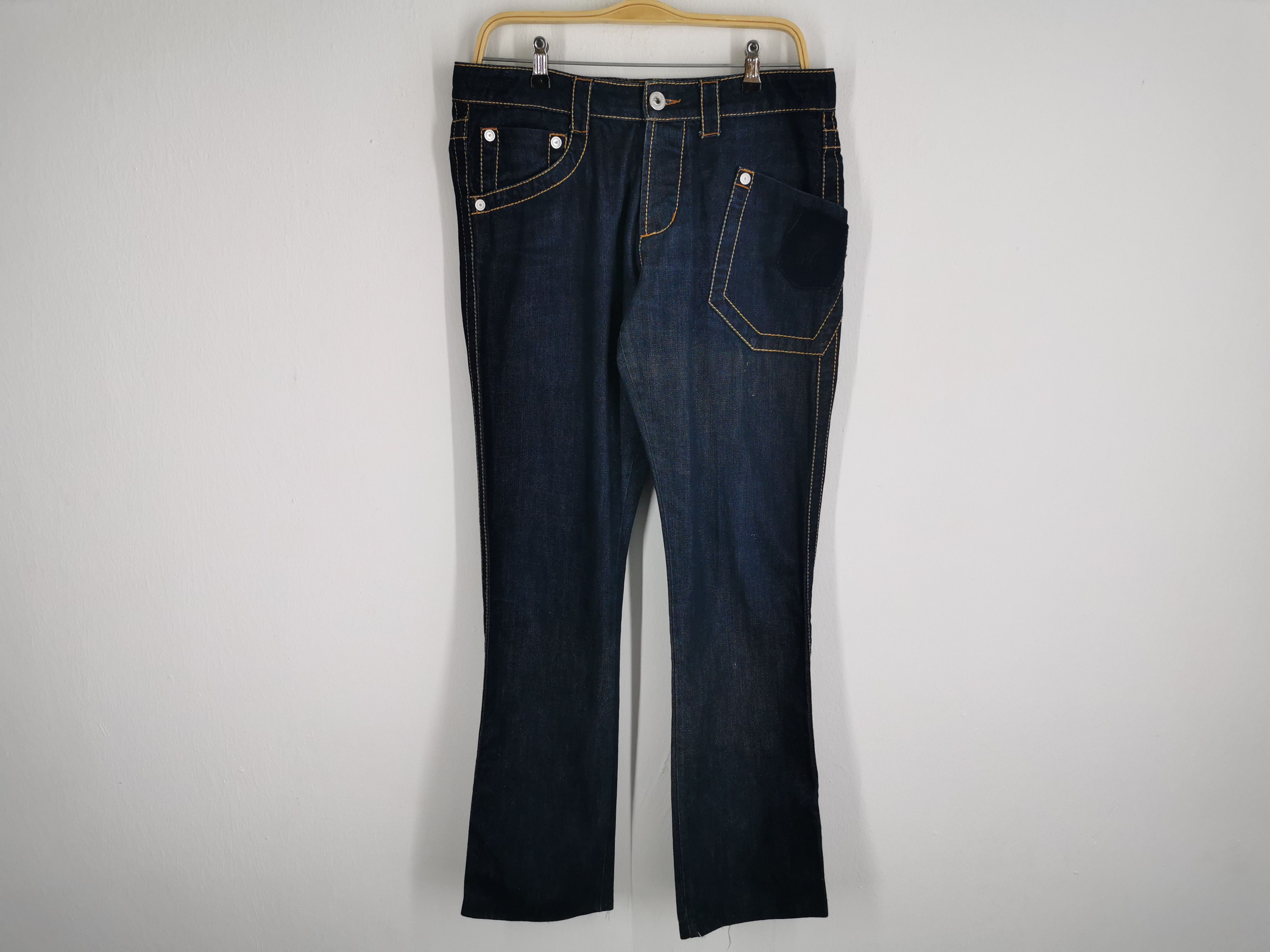 Dirk Bikkembergs Vintage Dirk Bikkembergs Bootcut Denim Jeans Size 33 Size US 33 - 2 Thumbnail