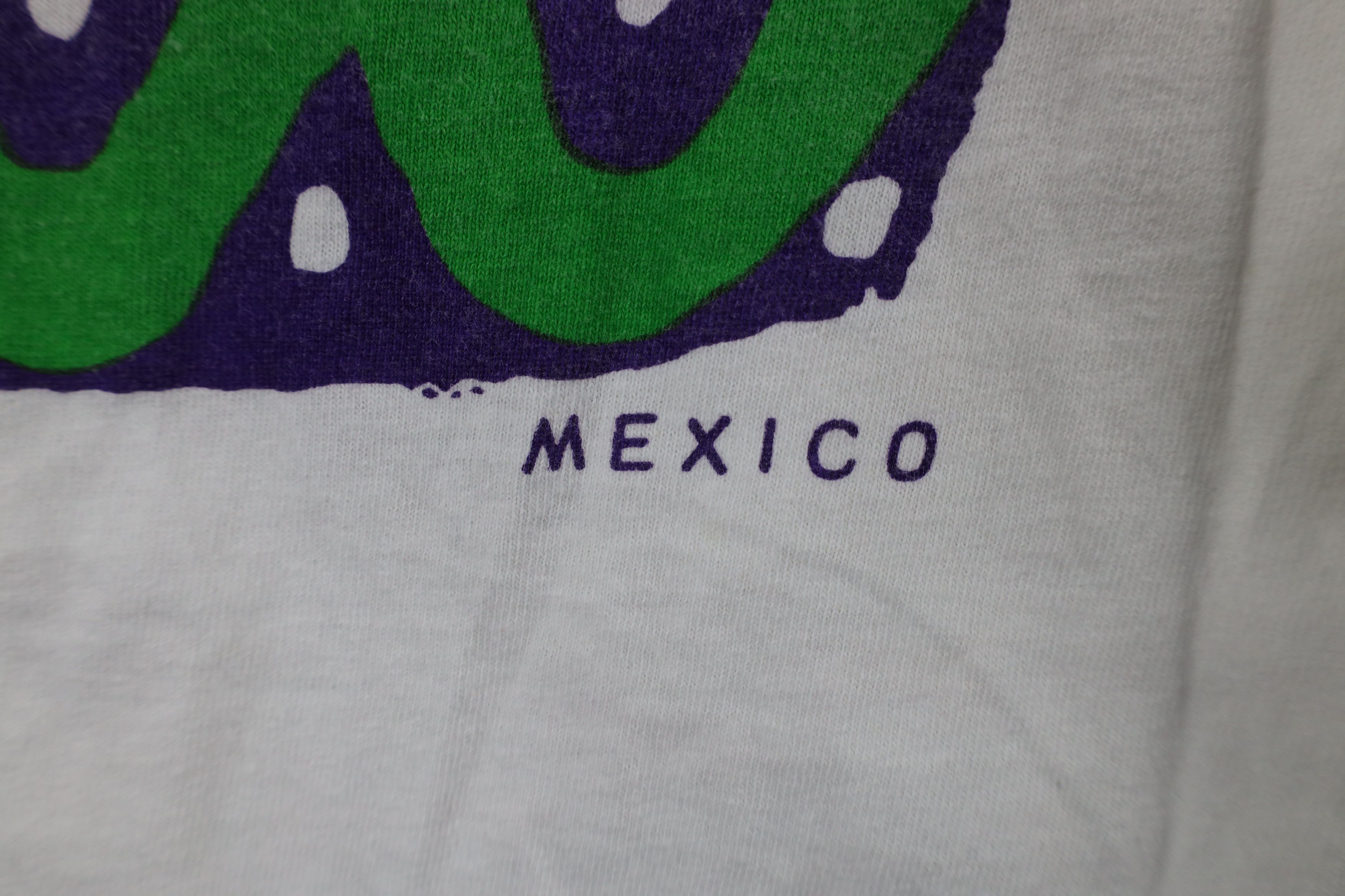 Vintage Vintage 90s Streetwear Fish Cozumel Mexico T-Shirt White Size US L / EU 52-54 / 3 - 5 Thumbnail
