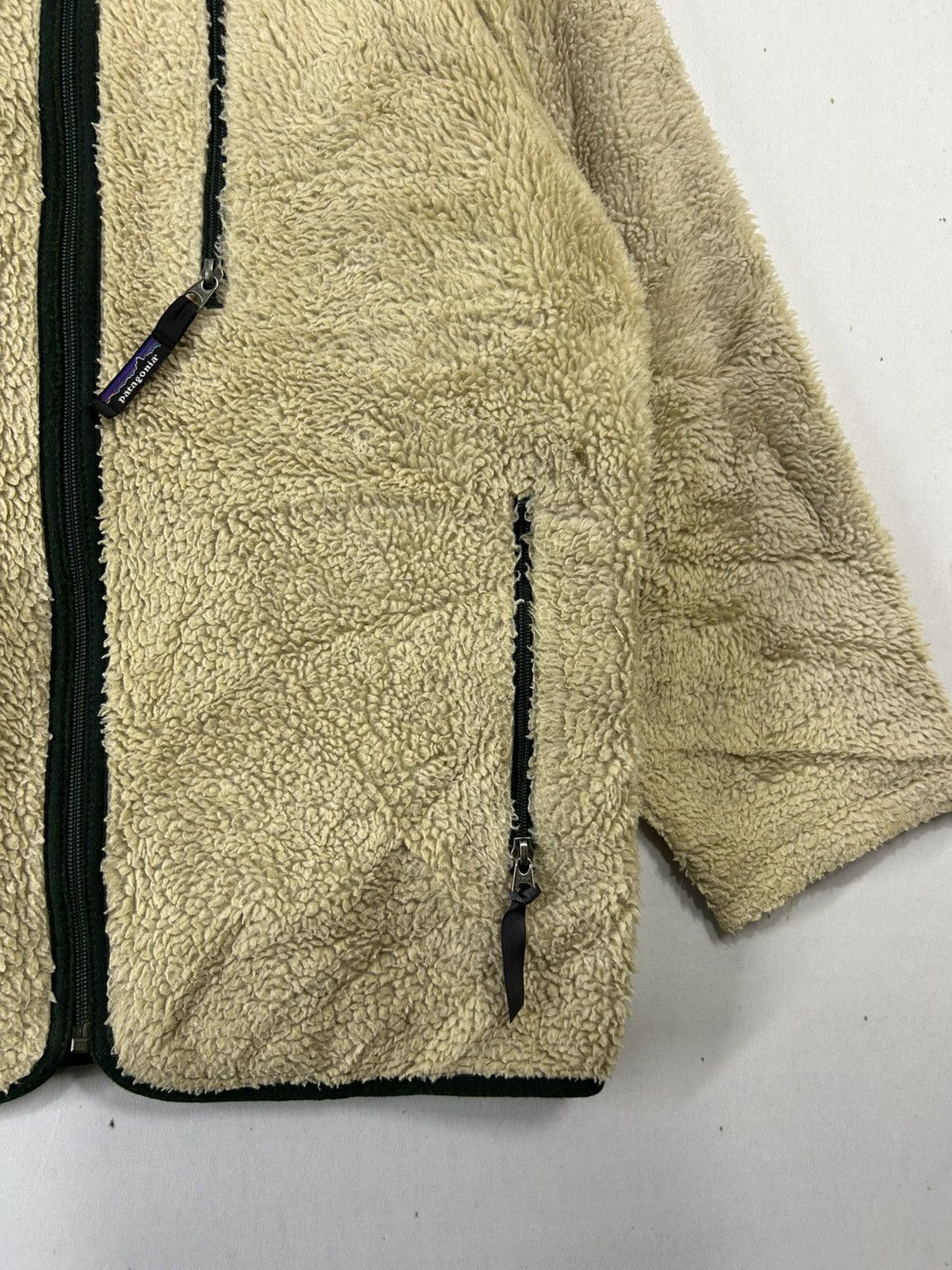 Patagonia Vintage 90s Patagonia Retro X Oatmeal Deep Pile Fleece Size US M / EU 48-50 / 2 - 6 Thumbnail
