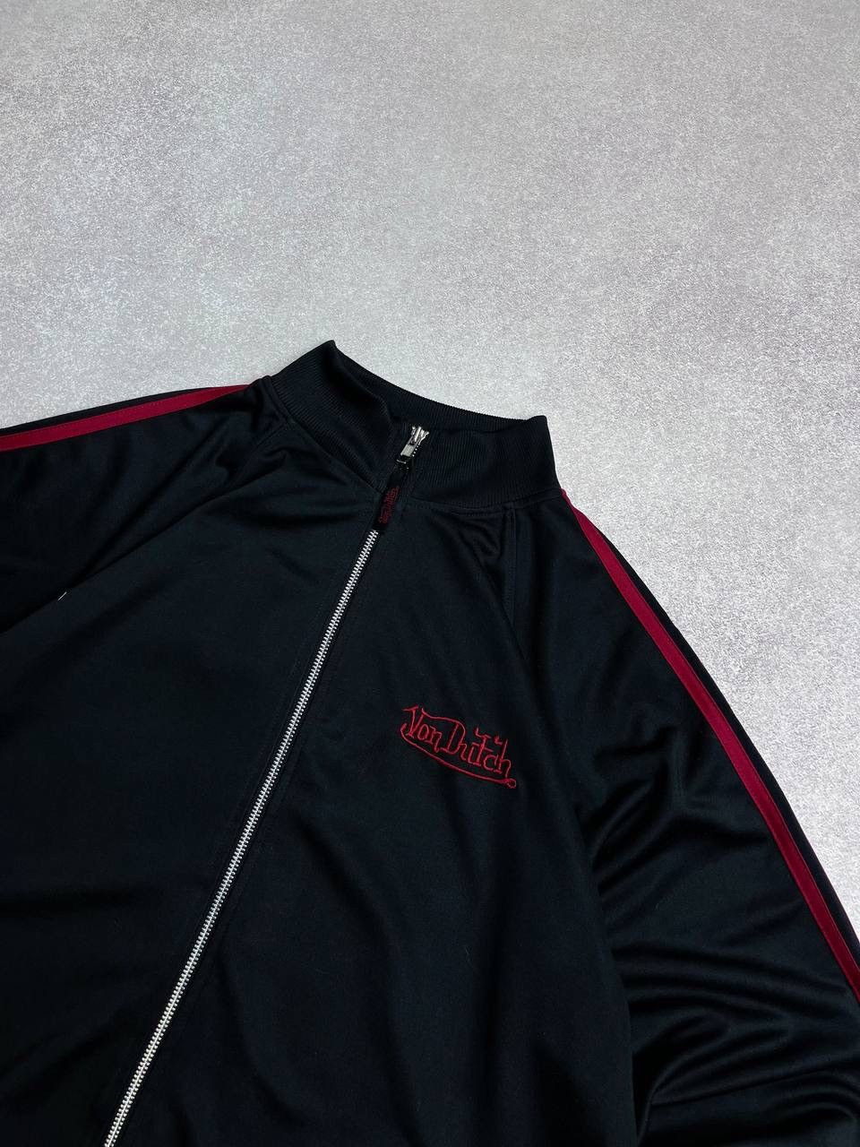 Vintage × Von Dutch Vintage Von Dutch Big Logo Boxy Olympic Zip Jacket Y2K L Size US L / EU 52-54 / 3 - 4 Thumbnail