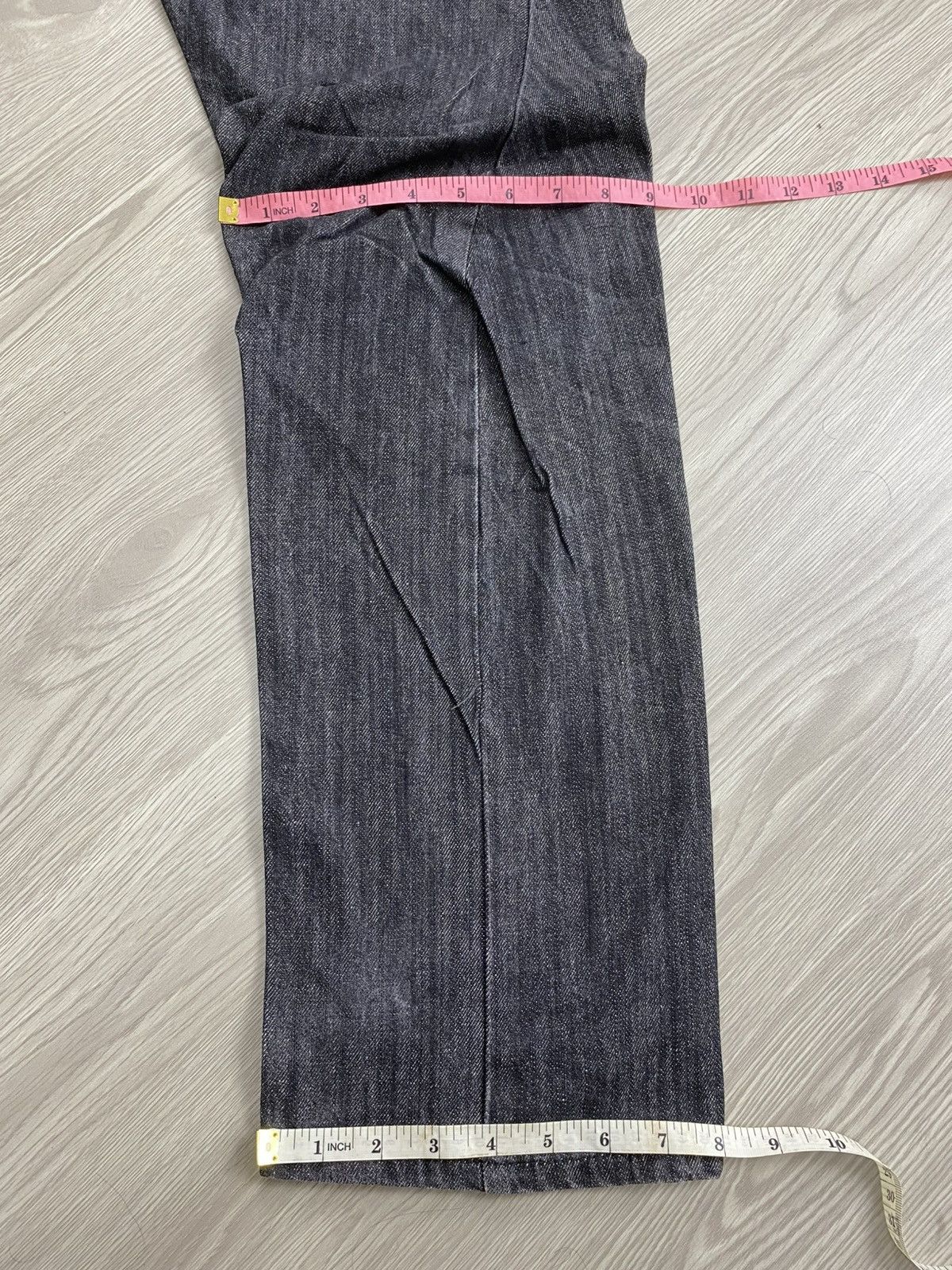 Number (N)ine 🇯🇵2000s Breathmint Double Waist Punk Multipocket Y2K Jeans Size US 29 - 24 Thumbnail