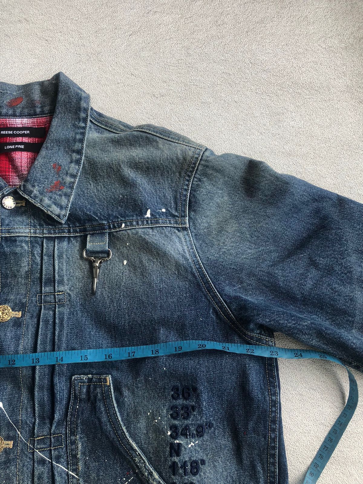 Reese Cooper RARE❤️‍🔥Reece Cooper AW/2018 Boxy painter denim jacket Size US L / EU 52-54 / 3 - 7 Thumbnail