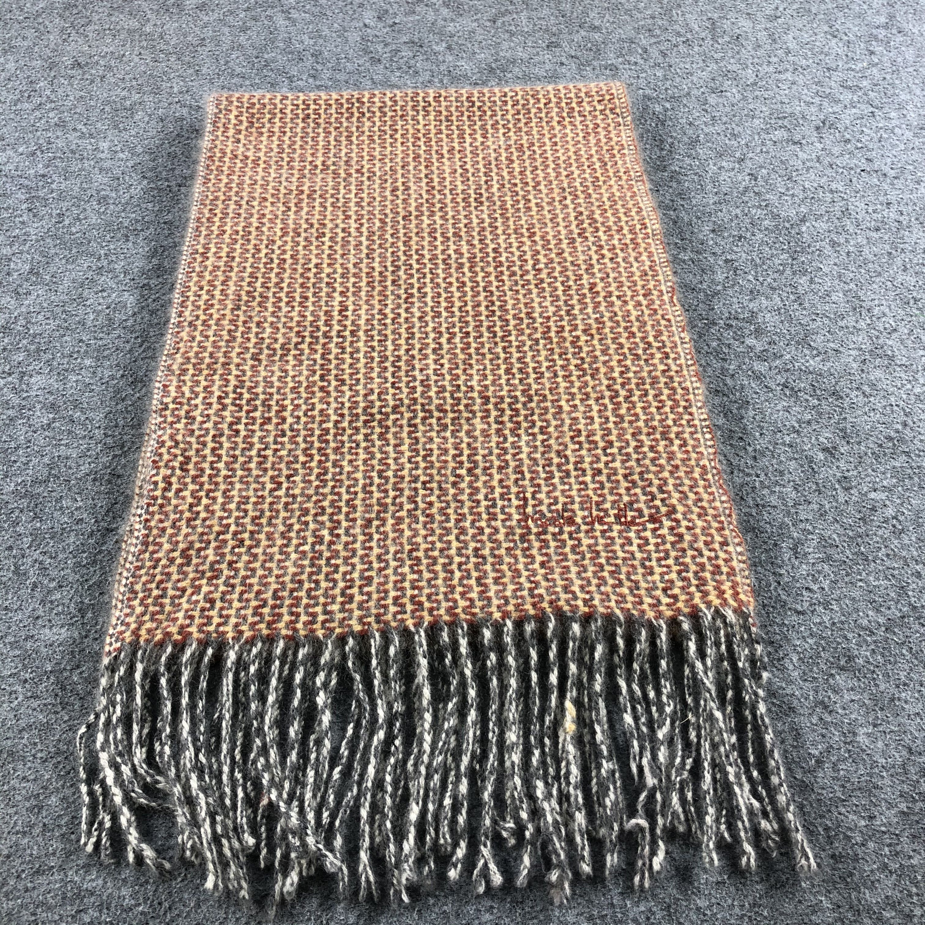 Nicole Miller Nicole Miller Cashmere Scarf Muffler V716 Size ONE SIZE - 2 Thumbnail