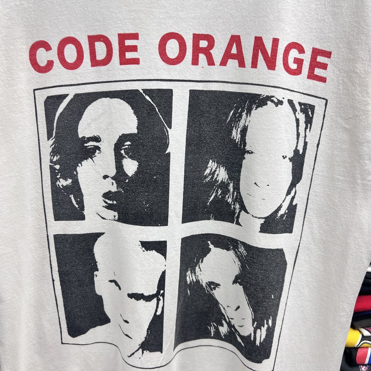 Band Tees CODE ORANGE HARDCORE BAND TEE SIZE LARGE Size US L / EU 52-54 / 3 - 2 Thumbnail