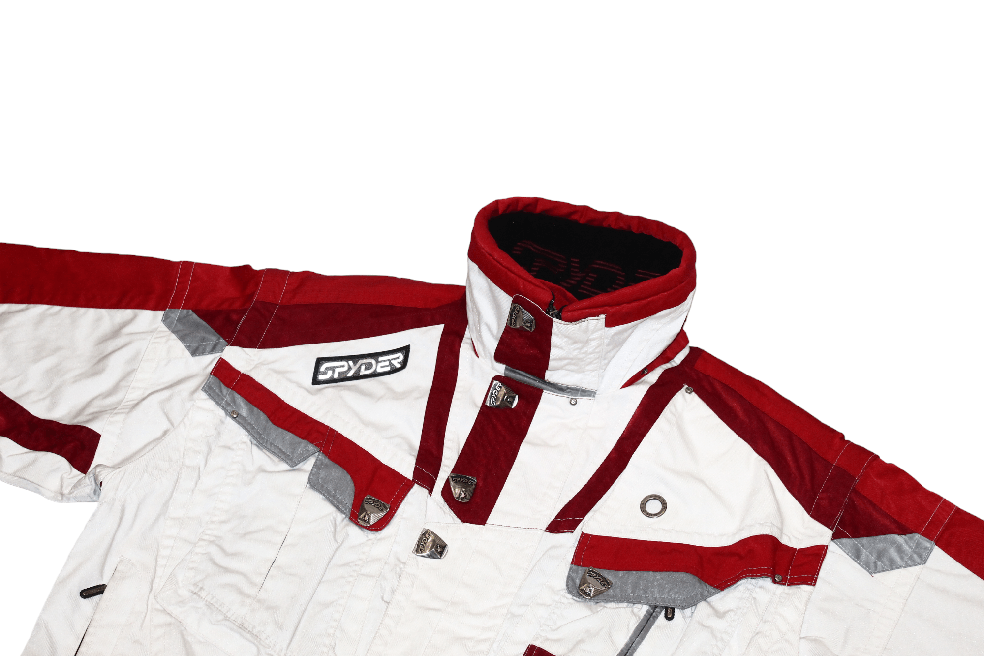 Spyder VTG🔥 Spyder USA Thinsulate 2in1 Ski Jacket removable sleeve Size US L / EU 52-54 / 3 - 10 Thumbnail