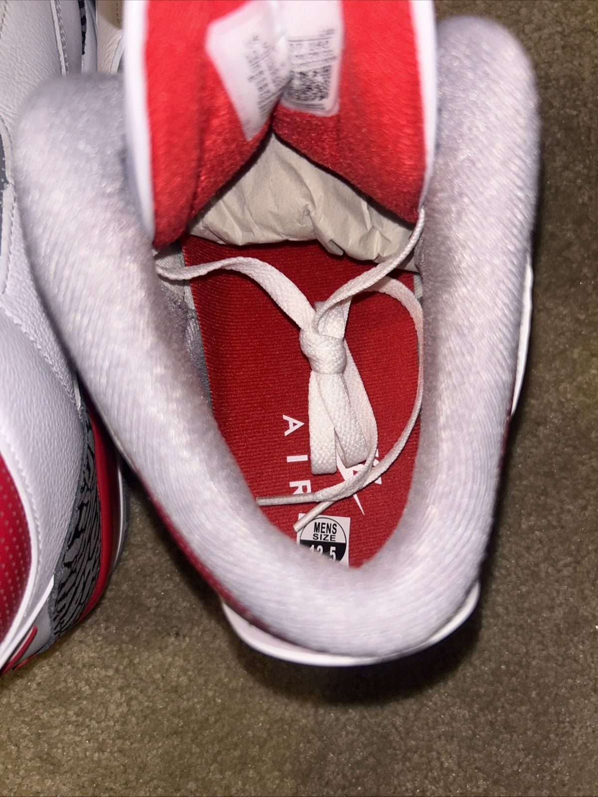 Jordan Brand Jordan 3 Fire Red Size US 12.5 / EU 45-46 - 7 Thumbnail