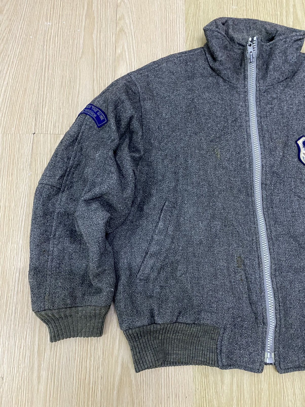 McGregor × Vintage Vintage McGregor letterman patches logo wool jacket Size US M / EU 48-50 / 2 - 5 Thumbnail