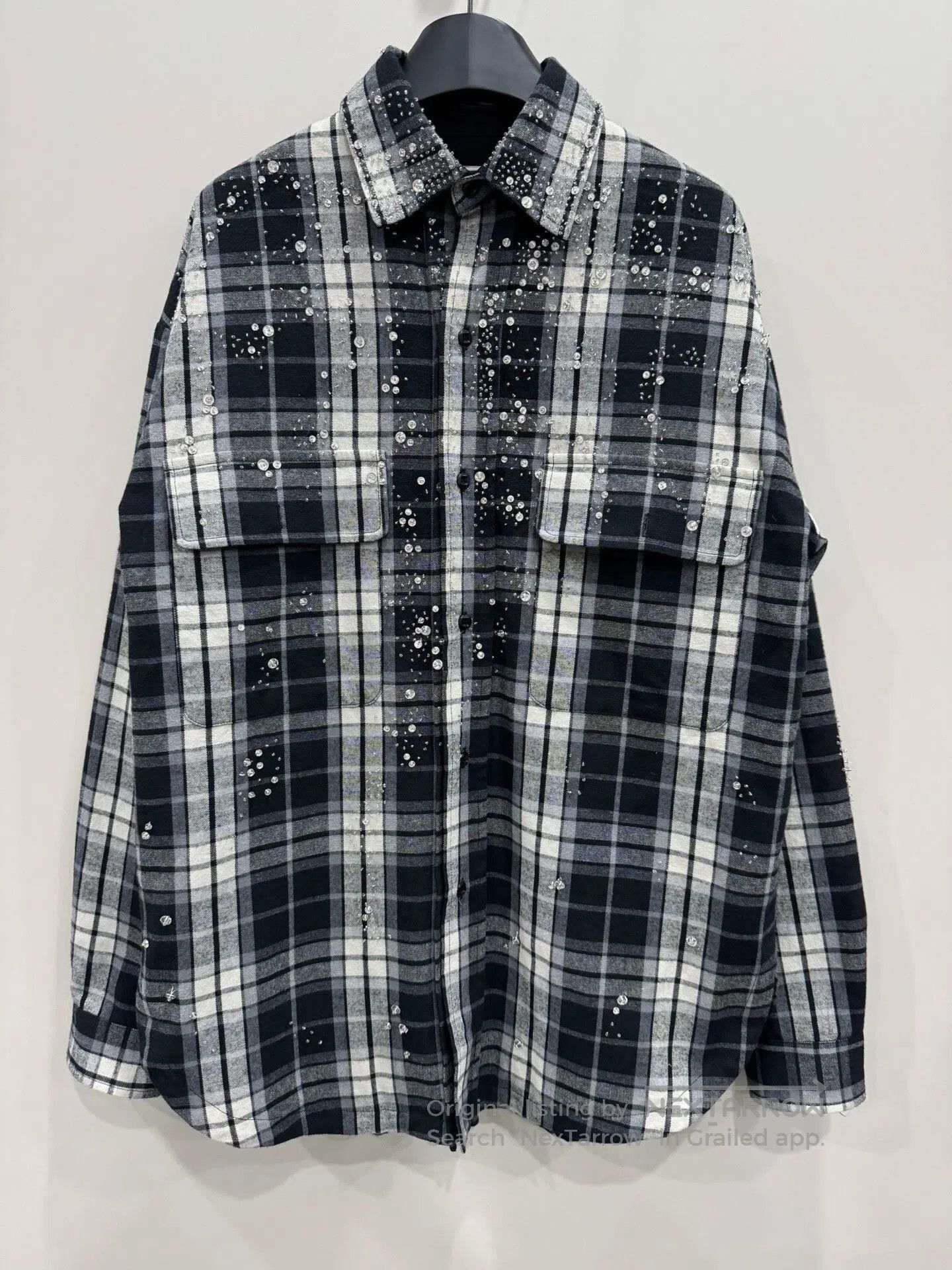 Other Creator Spiritus Plaid Rhinestone Shirt. Size S / US 4 / IT 40 - 1 Thumbnail