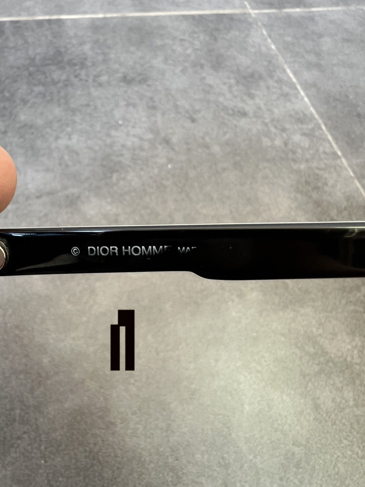 Dior Hedi Slimane Dior Homme aviator style 2009 Forerunner Size ONE SIZE - 5 Thumbnail