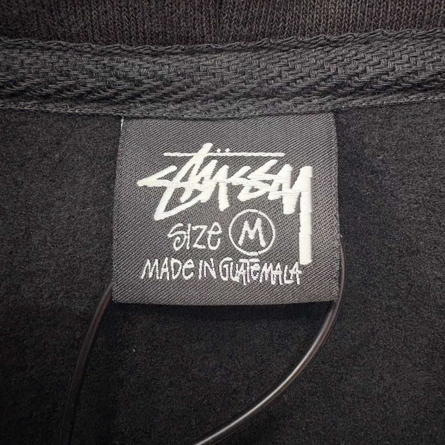 Stussy Stussy SS25 Logo Print Fleece Hoodie Vintage Men's Black M Size US M / EU 48-50 / 2 - 4 Thumbnail