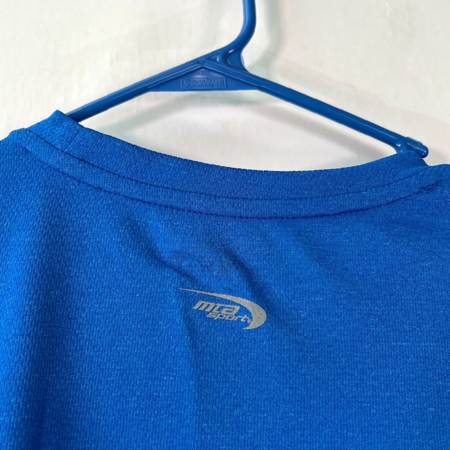 Vintage MTA Sport Mens Crew Neck Short Sleeves T Shirt Casual Blue Pullover Size M Size US M / EU 48-50 / 2 - 3 Thumbnail