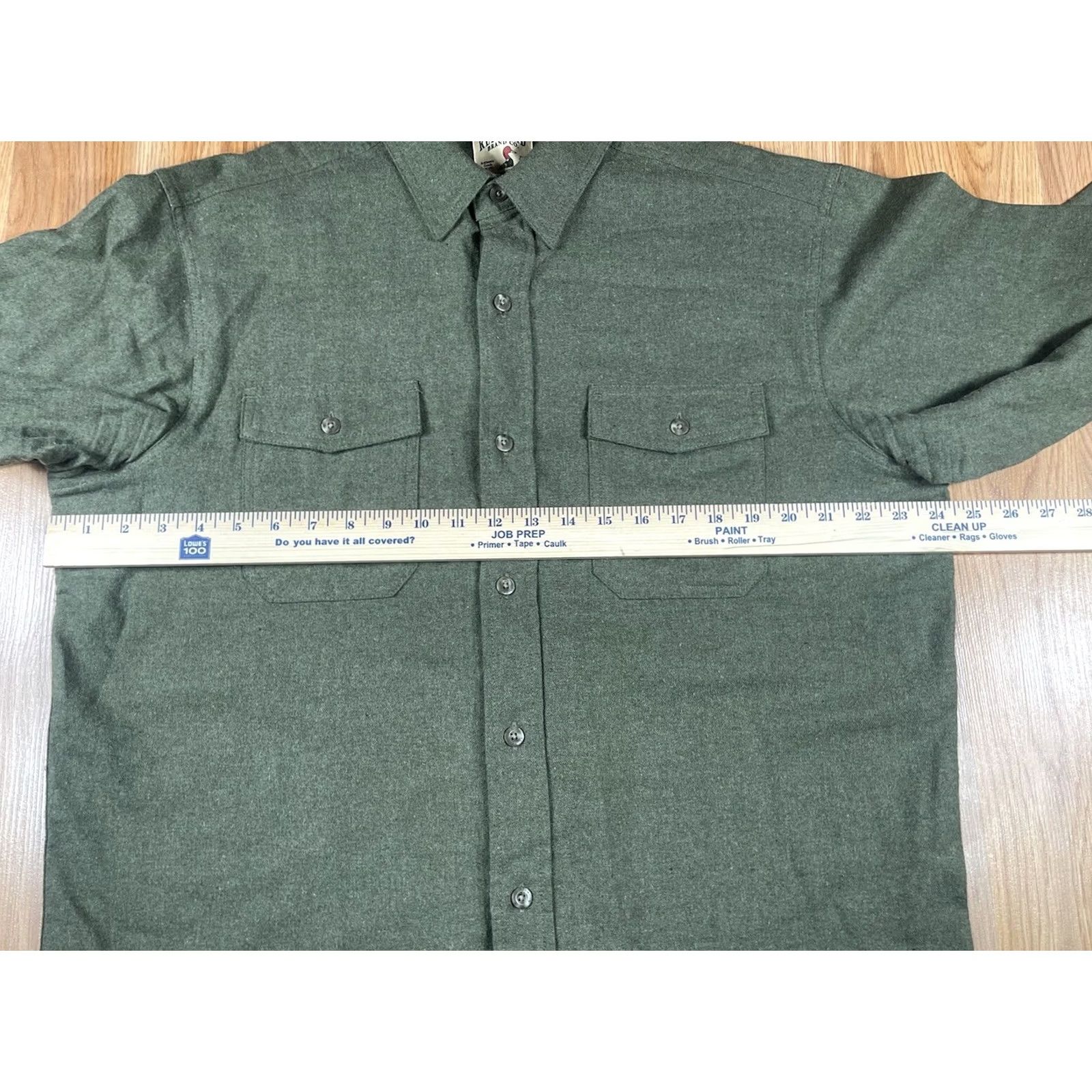 Vintage Red Head Brand Co Shirt Mens L Green Button Up Long Sleeves Flannel Casual Size US L / EU 52-54 / 3 - 5 Thumbnail