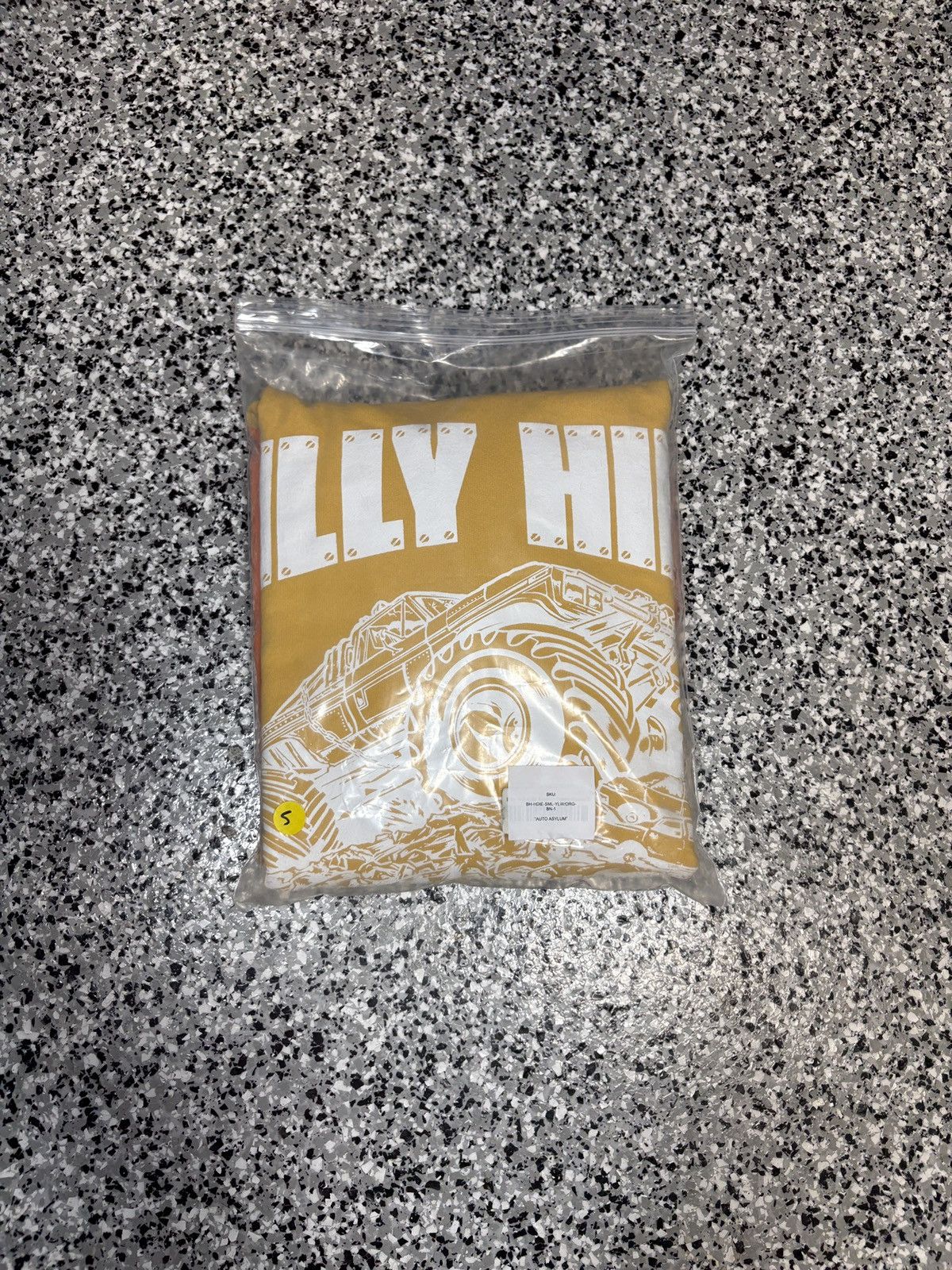 Billy Hill 2021 Billy Hill Collection #3 Orange/Yellow Hoodie Size S Size US S / EU 44-46 / 1 - 4 Thumbnail