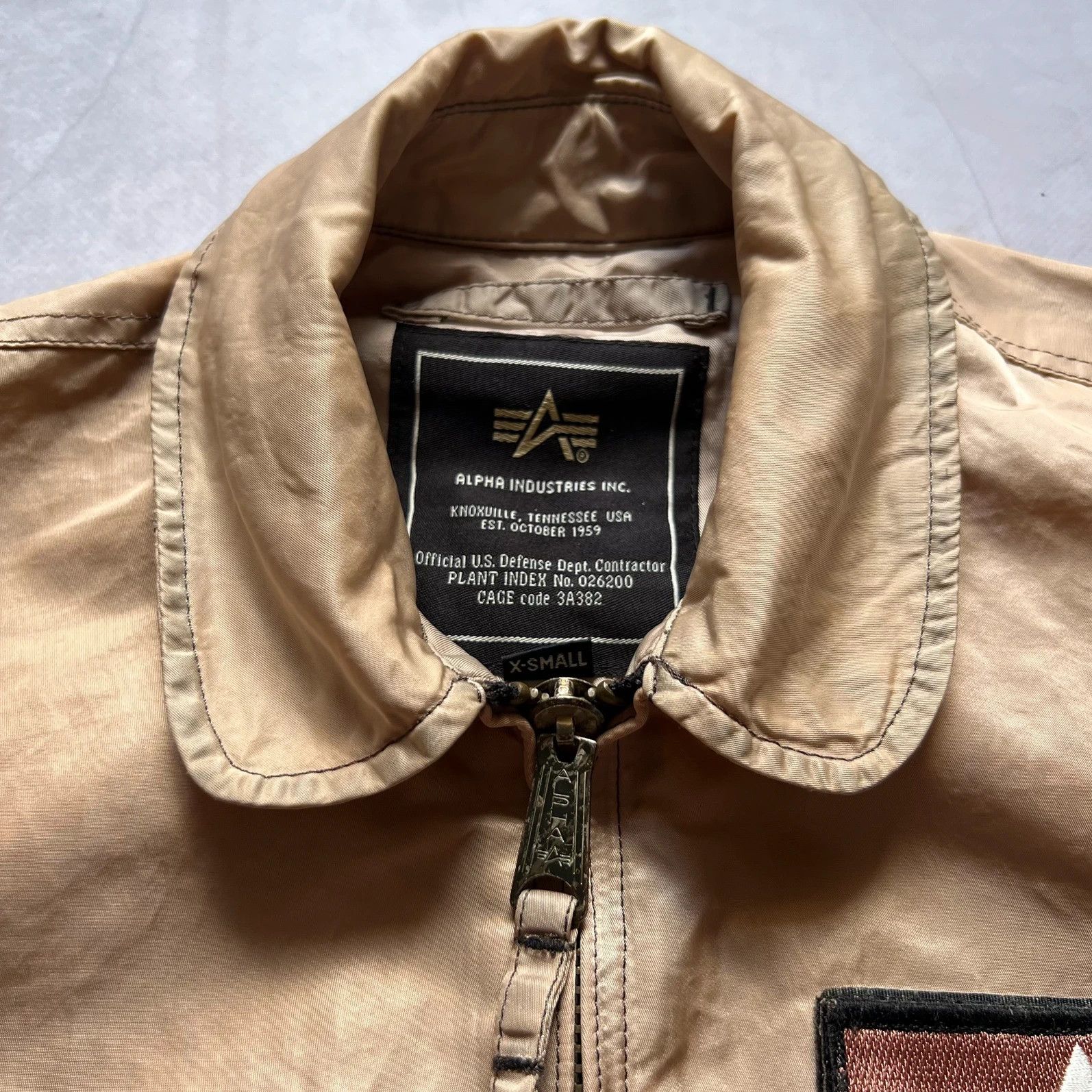 Alpha Industries vintage Alpha Industries bomber jacket army USA CWU-45P Size US M / EU 48-50 / 2 - 6 Thumbnail