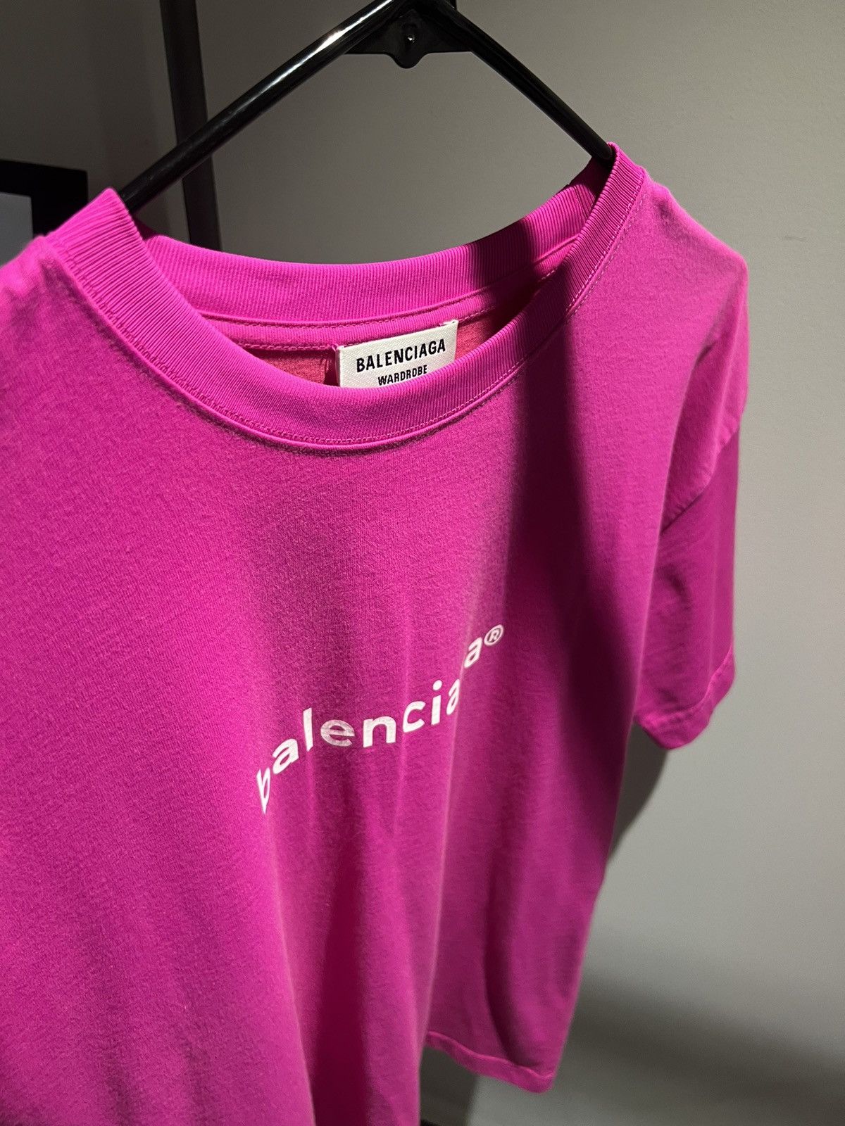 Balenciaga BALENCIAGA PINK TSHIRT Size US S / EU 44-46 / 1 - 2 Thumbnail