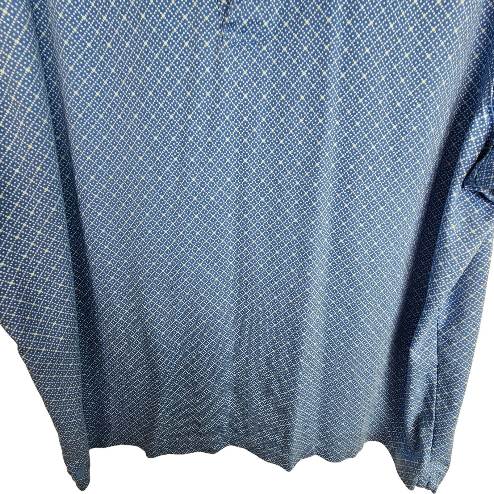 UNTUCKit Untuckit Geometric Print Polo Shirt XL Minimalist Business Size US XL / EU 56 / 4 - 3 Thumbnail