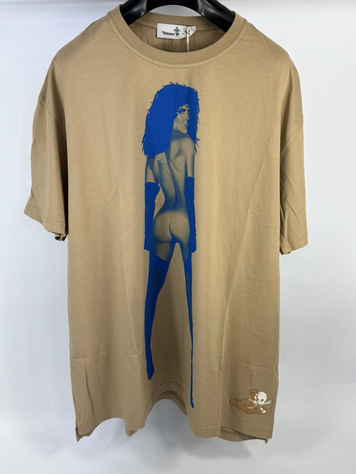 Vivienne Westwood GRAPHIC PRINT OVERSIZED NUDE T-SHIRT Size US XXL / EU 58 / 5 - 1 Thumbnail