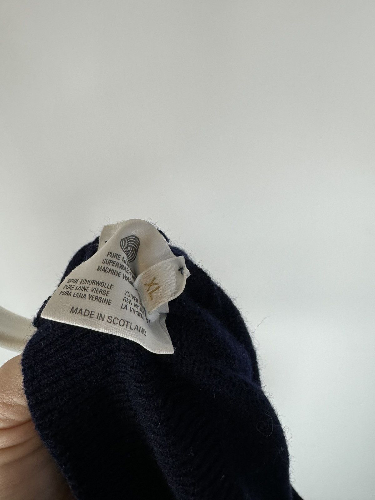 Pringle Of Scotland × Vintage Vintage Pringle of Scotland Wool Jumper With Pattern Size US XL / EU 56 / 4 - 4 Thumbnail