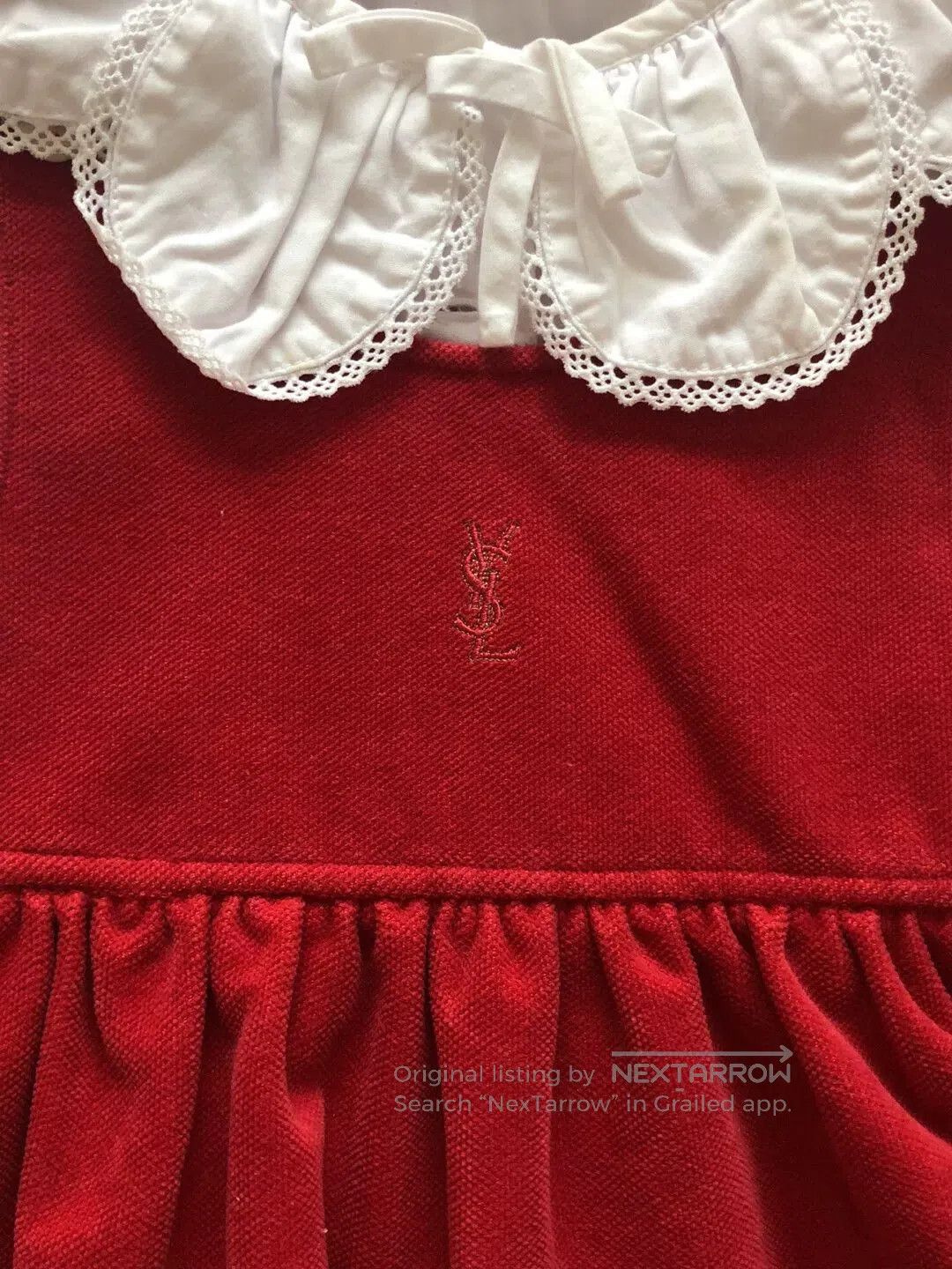Yves Saint Laurent YSL Discontinued Velvet Dress Set. Size M / US 6-8 / IT 42-44 - 5 Thumbnail