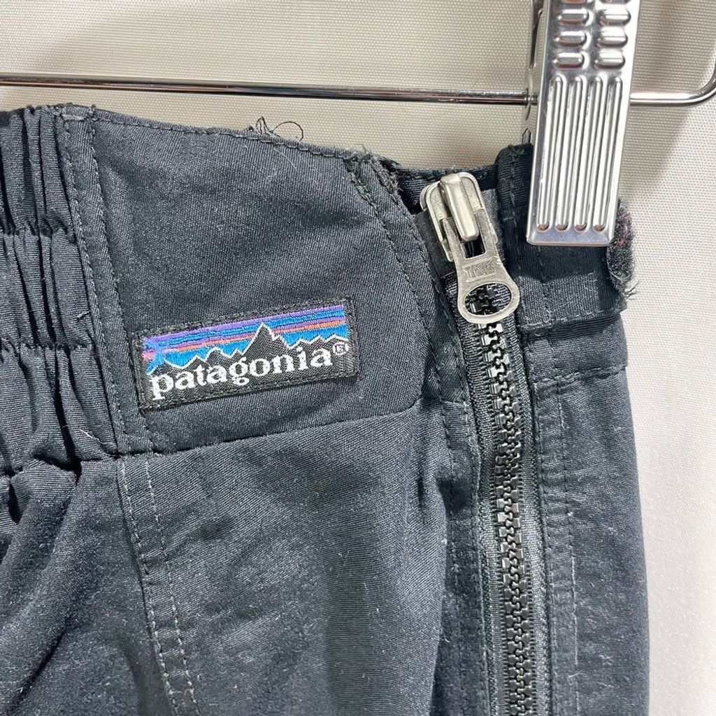 Patagonia Patagonia Black Lined Full Zip Leg High Waist Ski Pants US 6 Size 28" / US 6 / IT 42 - 6 Thumbnail