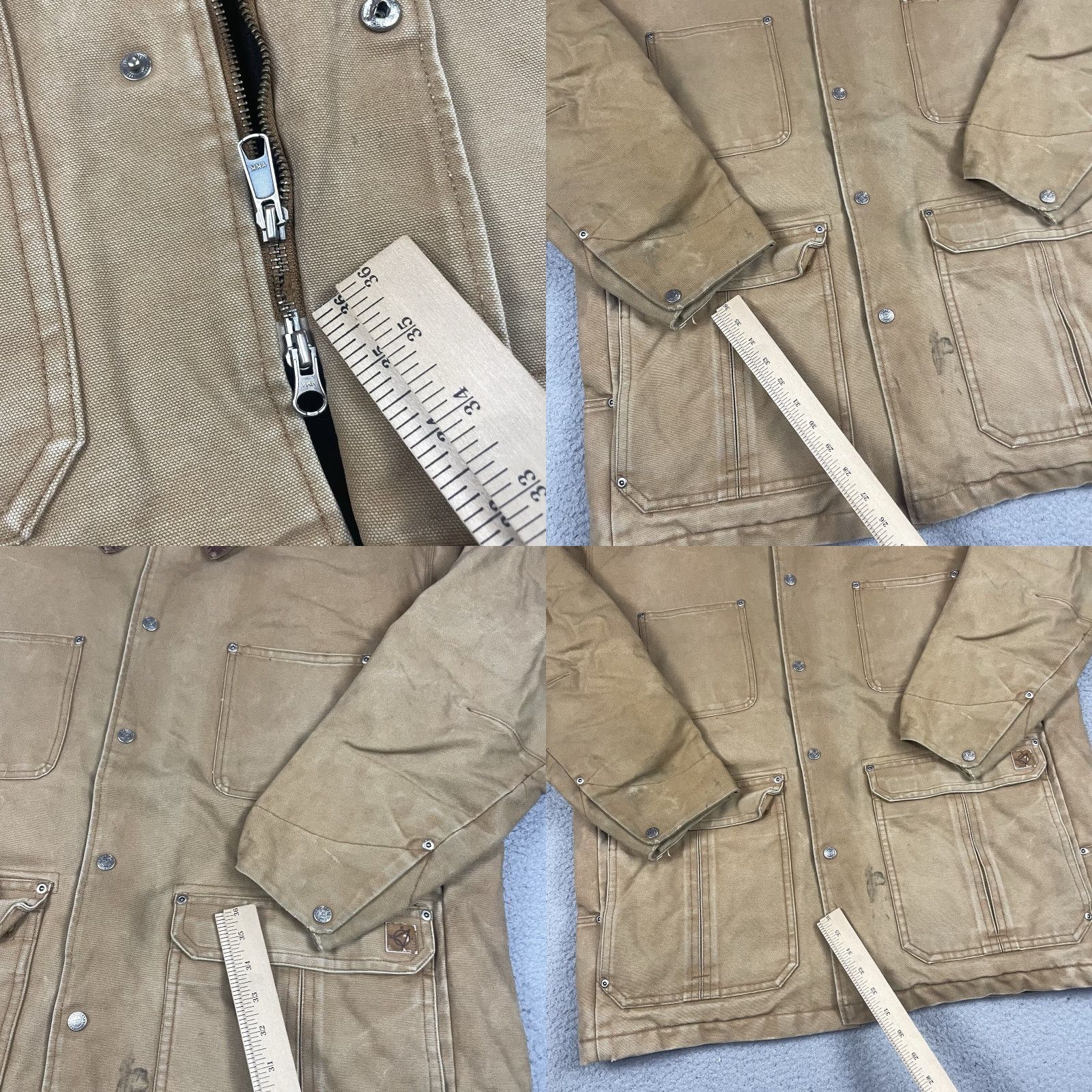 Vintage Northeast Outfitters Jacket Adult XL Beige Workwear Thinsulate Lined Duck Canvas Size US XL / EU 56 / 4 - 8 Thumbnail