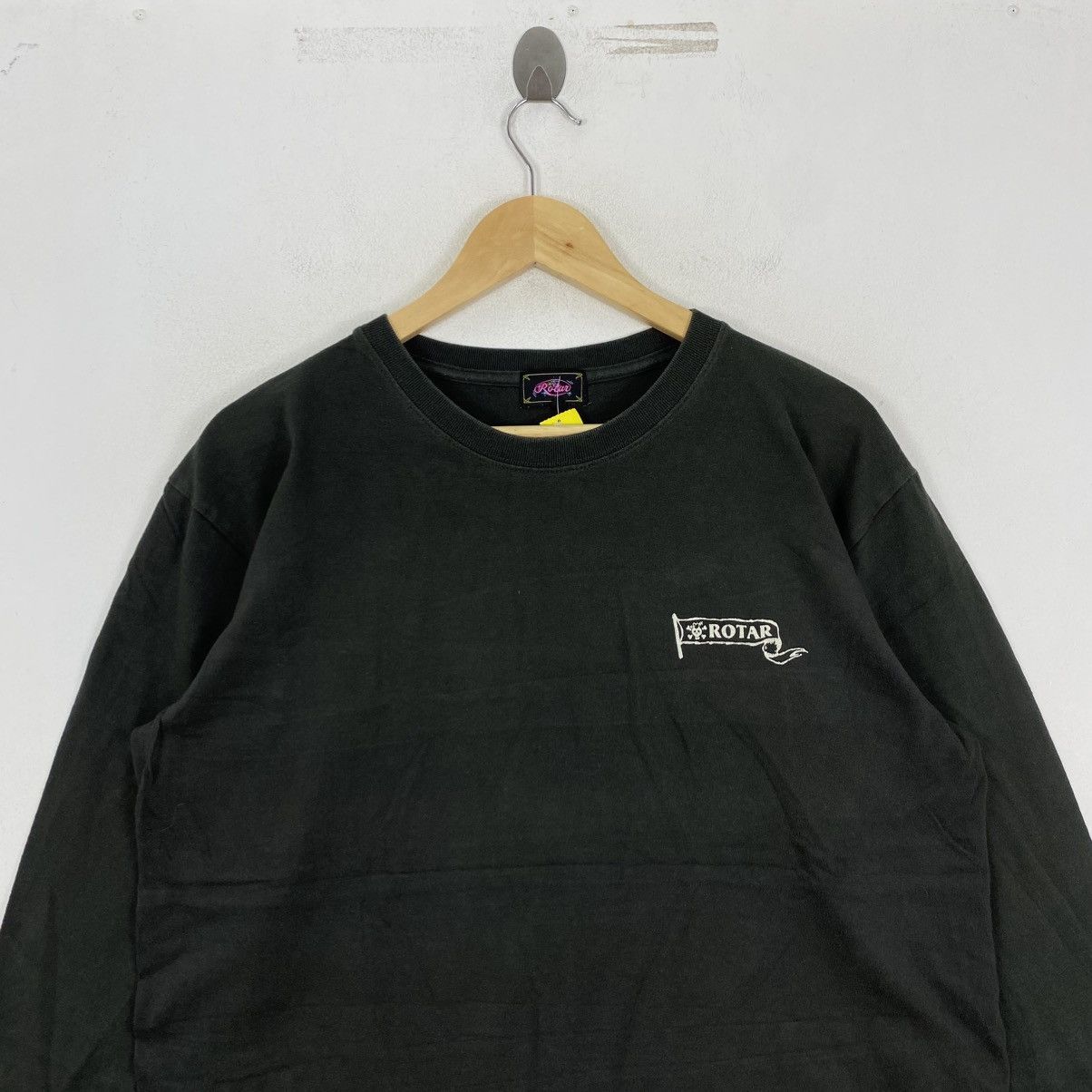 Japanese Brand Rotar Japan Fat Roger Skeleton Biker Long Sleeve Tee XL Size US XL / EU 56 / 4 - 3 Thumbnail