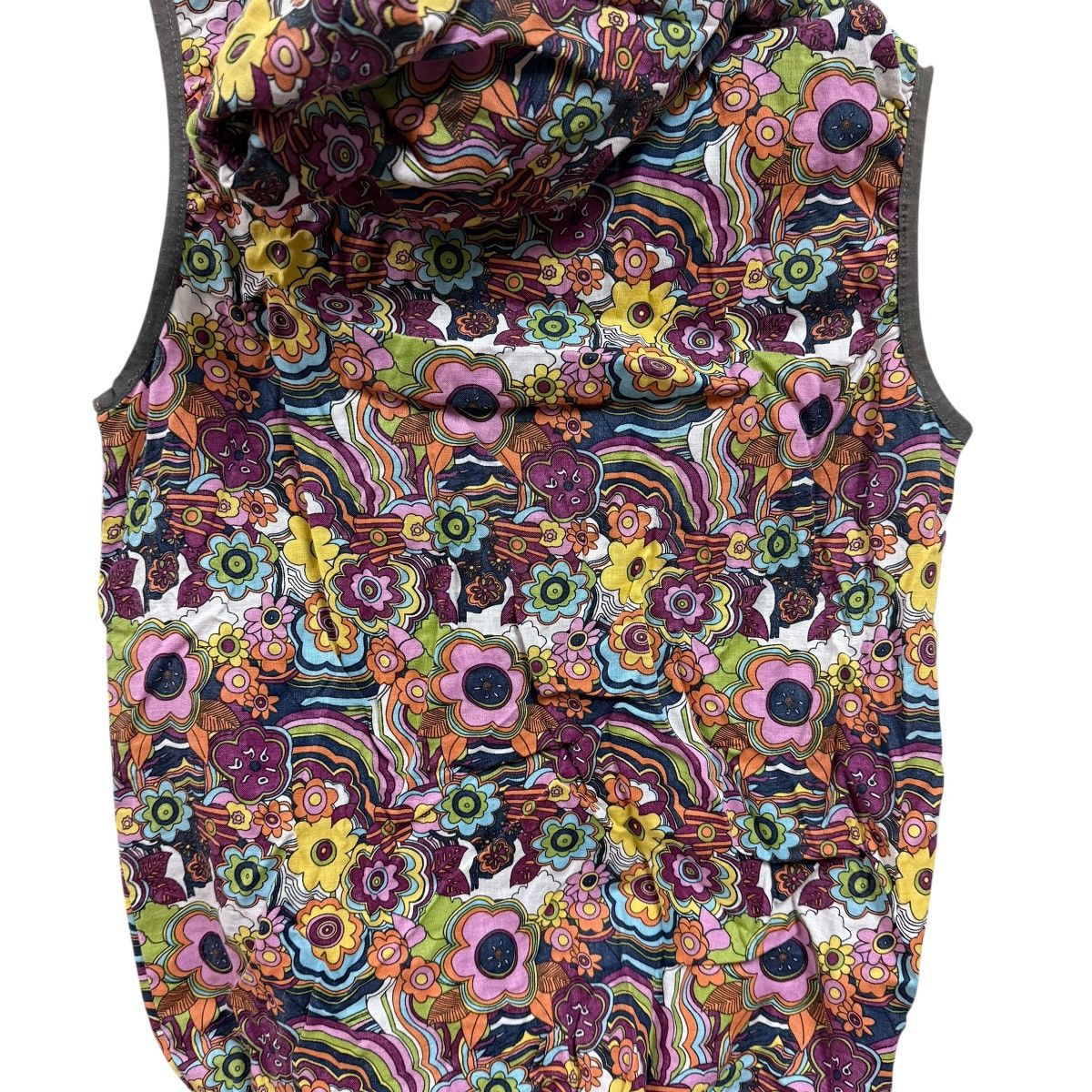 go slow caravan Go Slow Caravan Vest Retro Floral Psychedelic Style Size US S / EU 44-46 / 1 - 5 Thumbnail