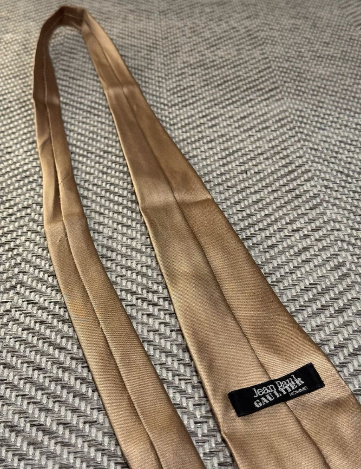 Jean Paul Gaultier Jean Paul Gaultier Glossy Satin Tie K24 Size ONE SIZE - 7 Thumbnail