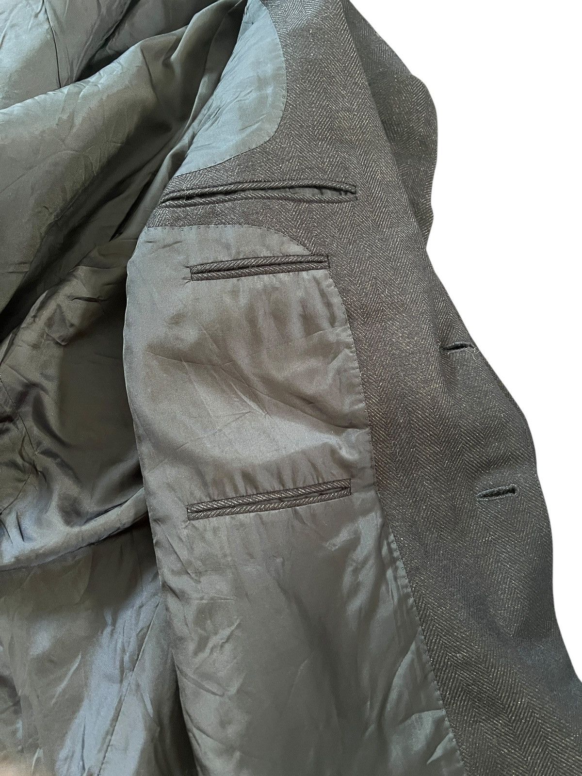 Gucci Gucci Mohair Herringbone Twill Blazer Size 50R - 12 Thumbnail