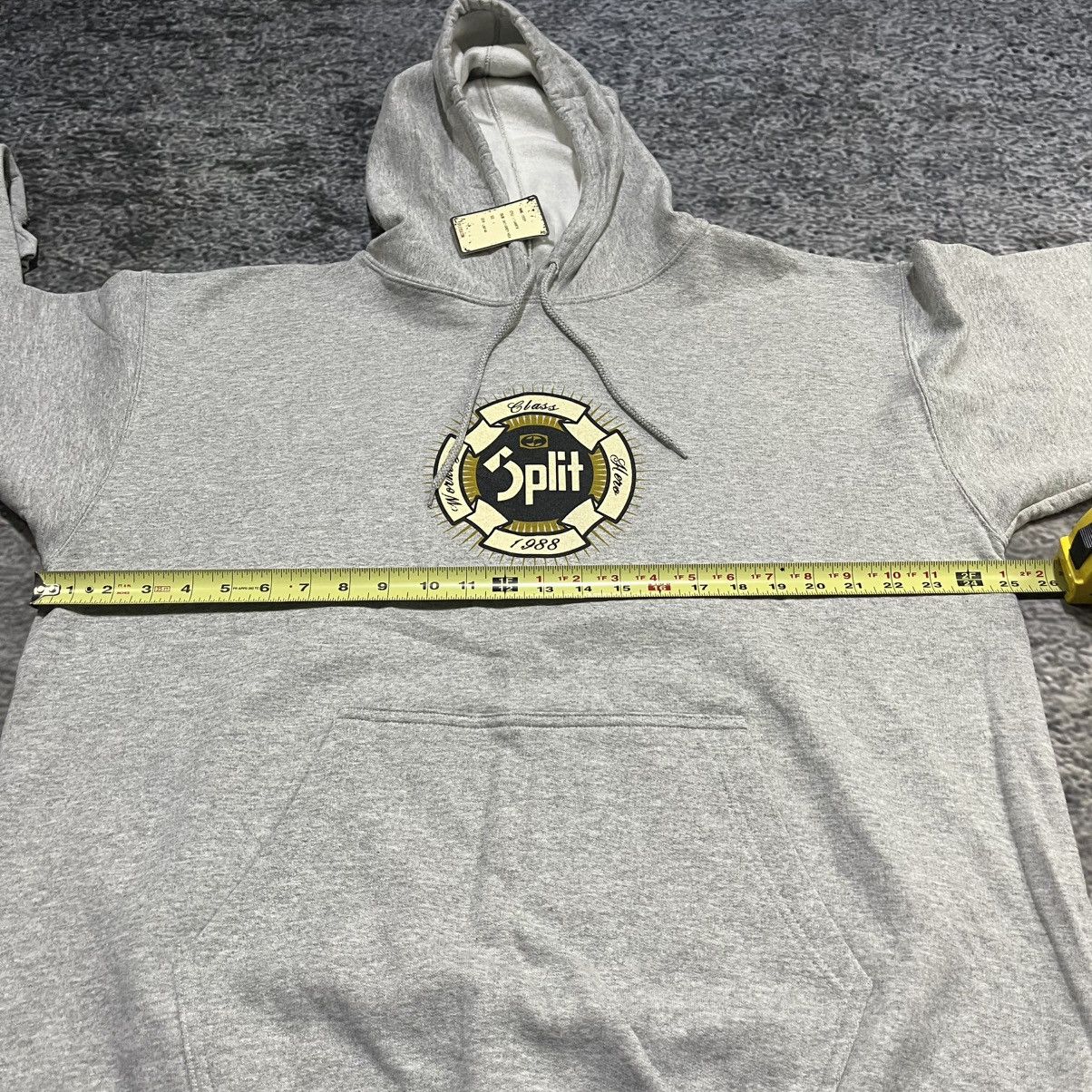 Split Vintage Y2K Split Skateboard Grunge Hoodie Sweatshirt Large Size US L / EU 52-54 / 3 - 10 Thumbnail
