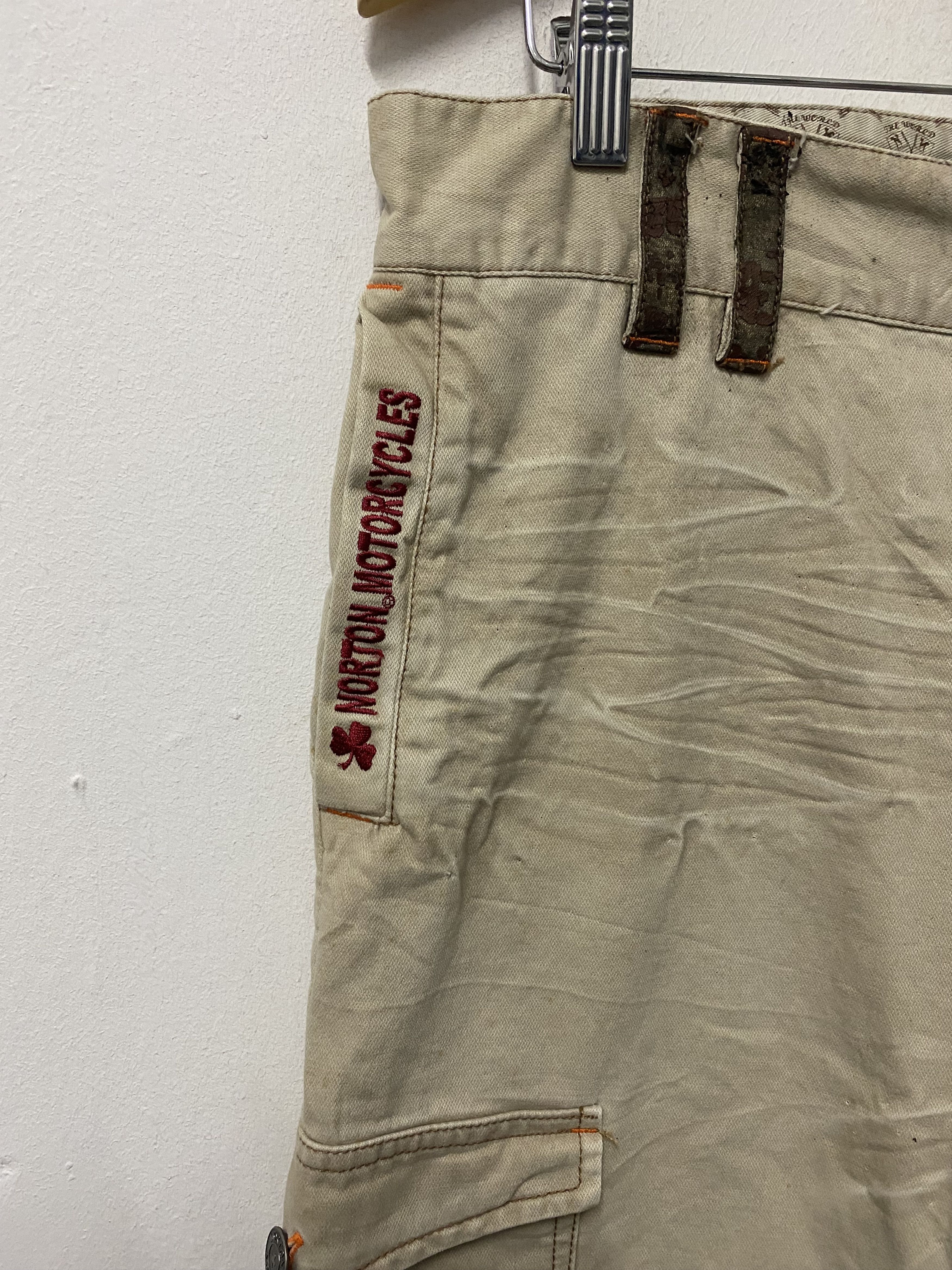 Norton Norton King Of Motorcycles New Old Stock Short Pants Size US 33 - 5 Thumbnail