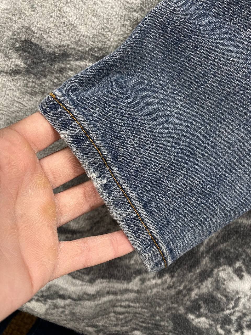 Dolce & Gabbana Vintage Dolce Gabbana Faded Denim Jeans Metal Logo Size US 34 / EU 50 - 6 Thumbnail