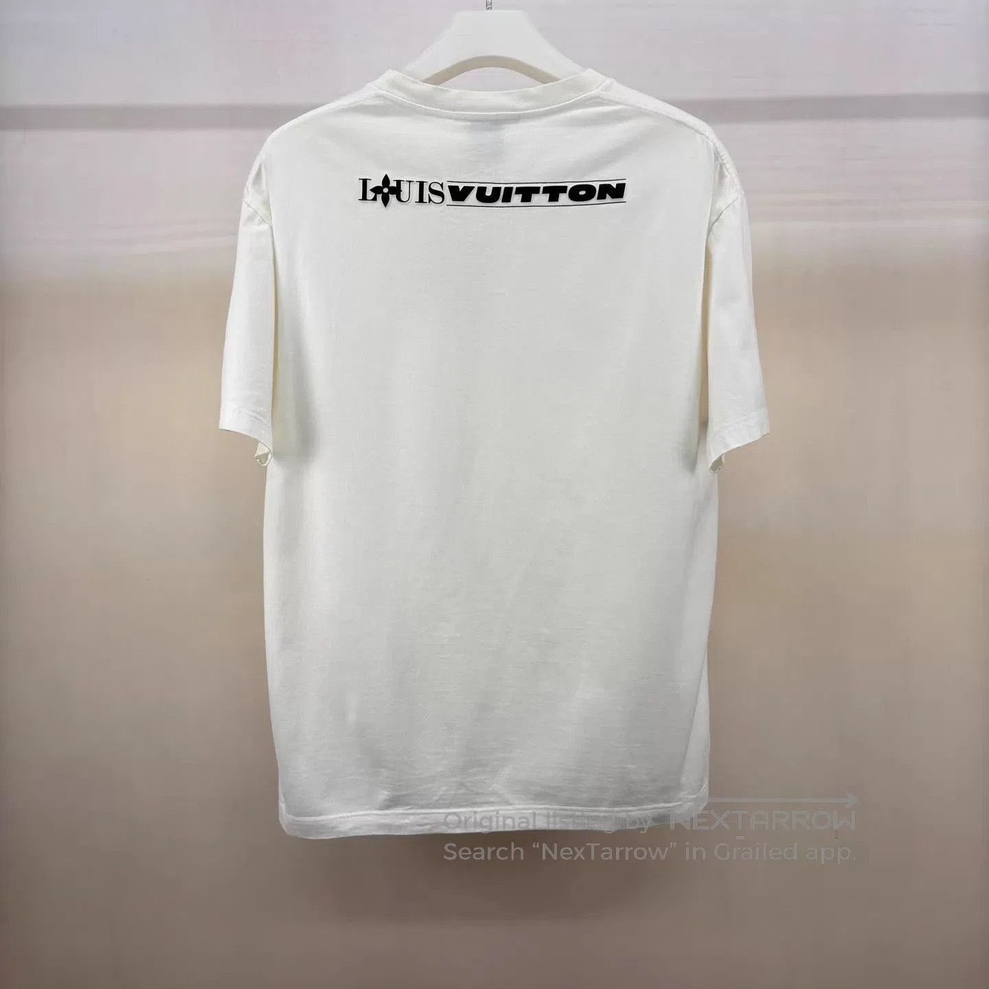 Louis Vuitton White Short Sleeve Graphic T. Size US XL / EU 56 / 4 - 2 Thumbnail