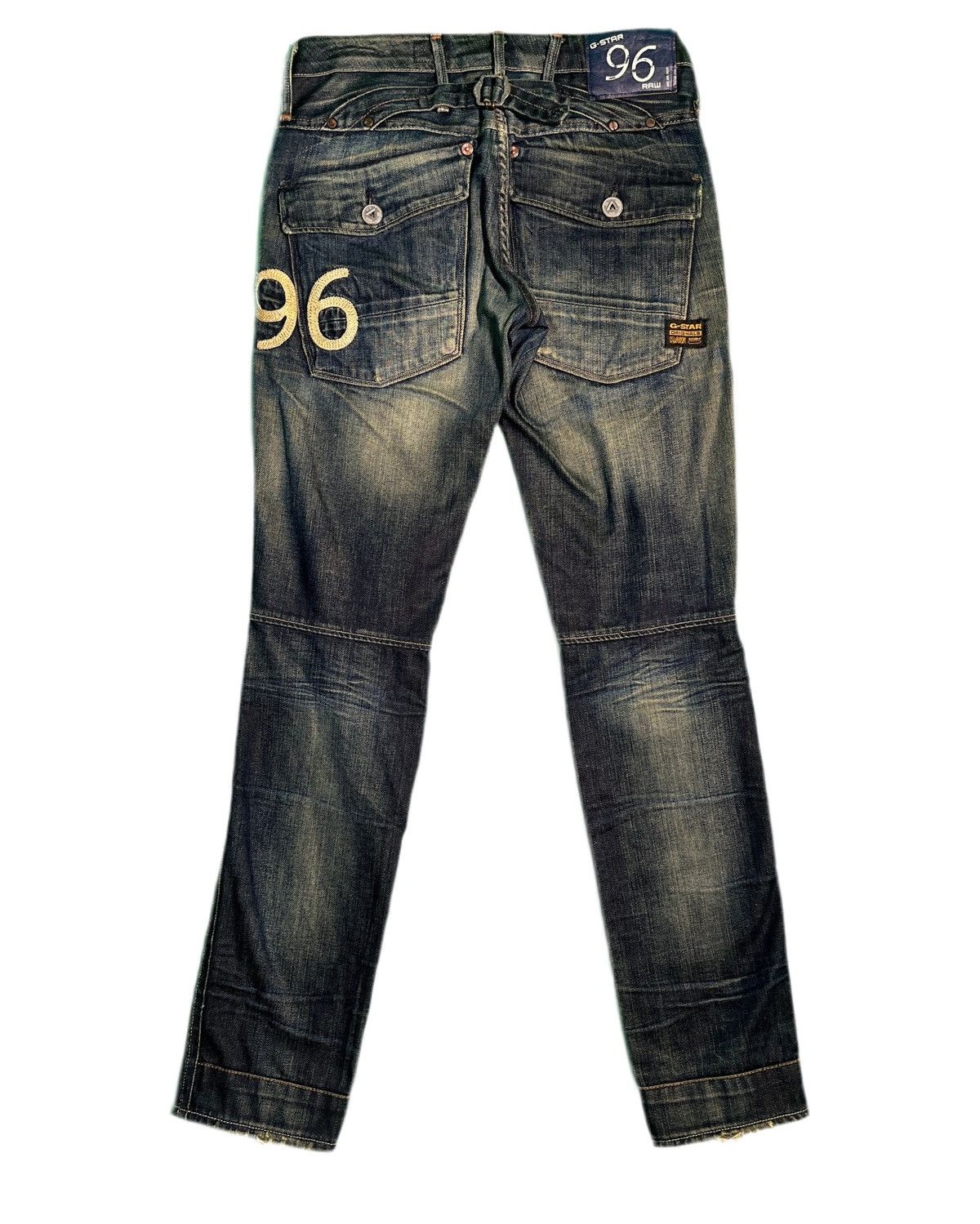 G-Star G Star Raw ELWOOD HERITAGE EMBRO NARROW Denim Slim Leg Size US 28 / EU 44 - 1 Thumbnail