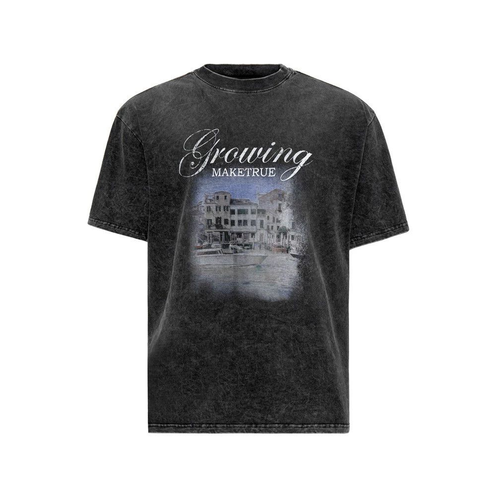 Other Retro landscape print distressed casual punk washed T-shirt Size US M / EU 48-50 / 2 - 1 Thumbnail