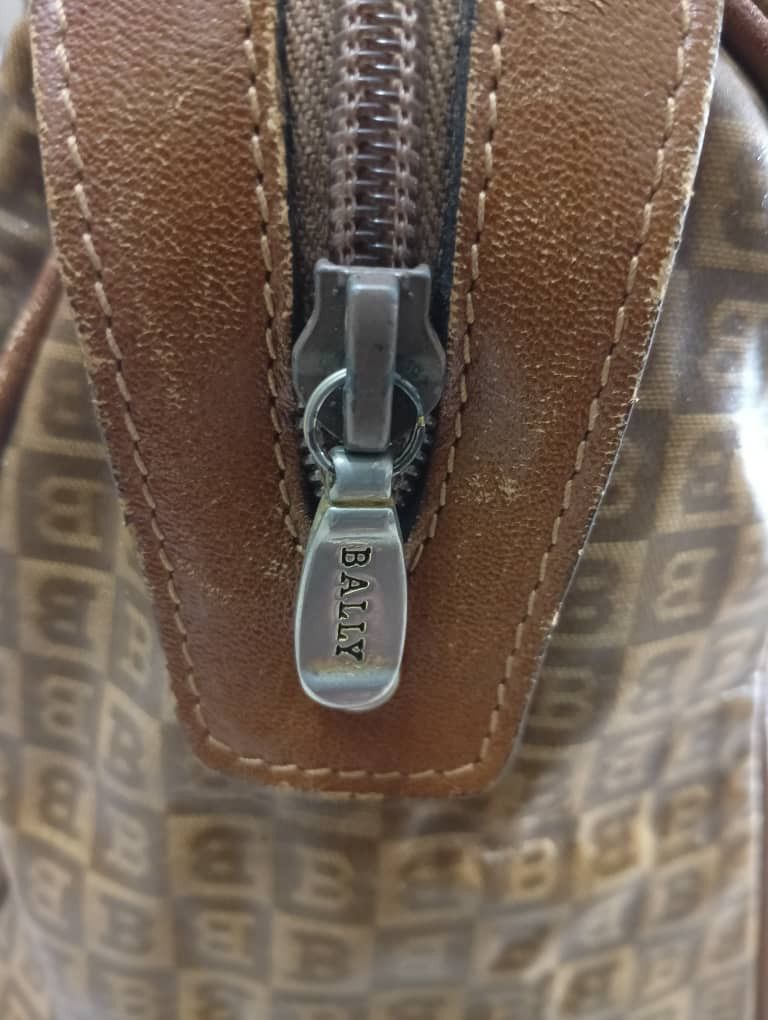 Bally Best Offer Vintage BALLY MONOGRAM Hand Bag One Size Size ONE SIZE - 5 Thumbnail